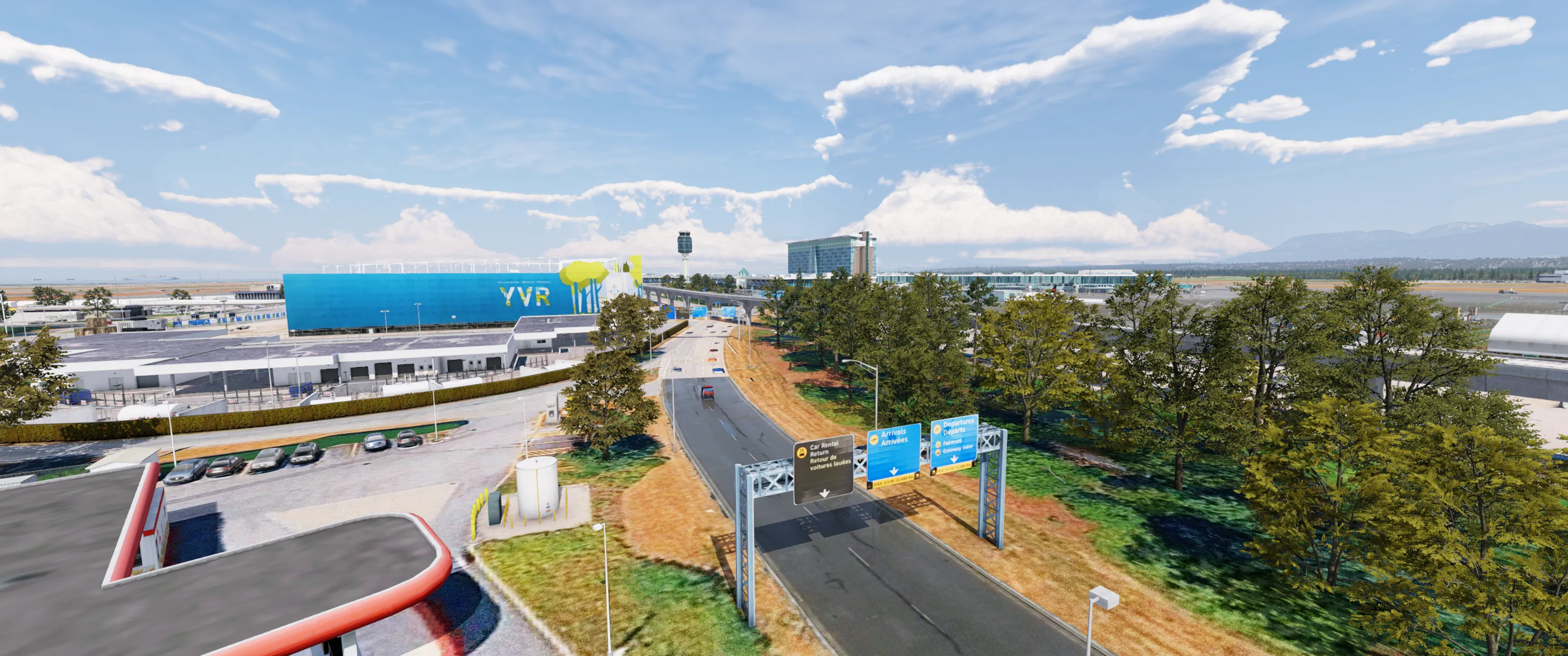 Аэропорт CYVR ( Ванкувер, Канада ) x12