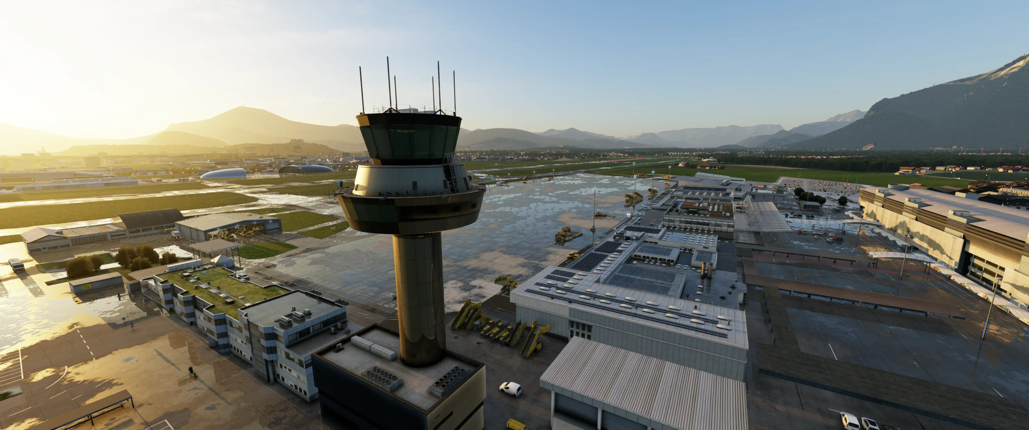 Аэропорт LOWS ( Зальцбург, Австрия ) v2