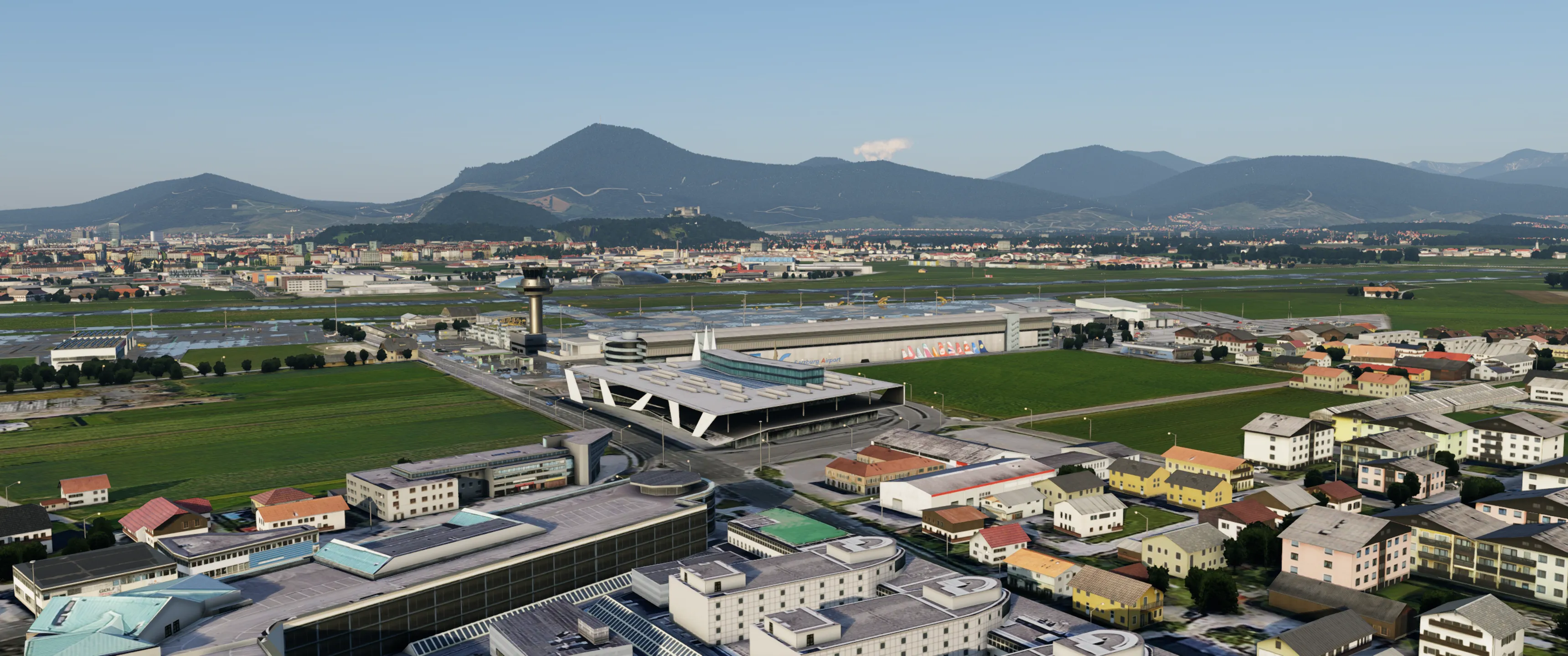 Аэропорт LOWS ( Зальцбург, Австрия ) v2