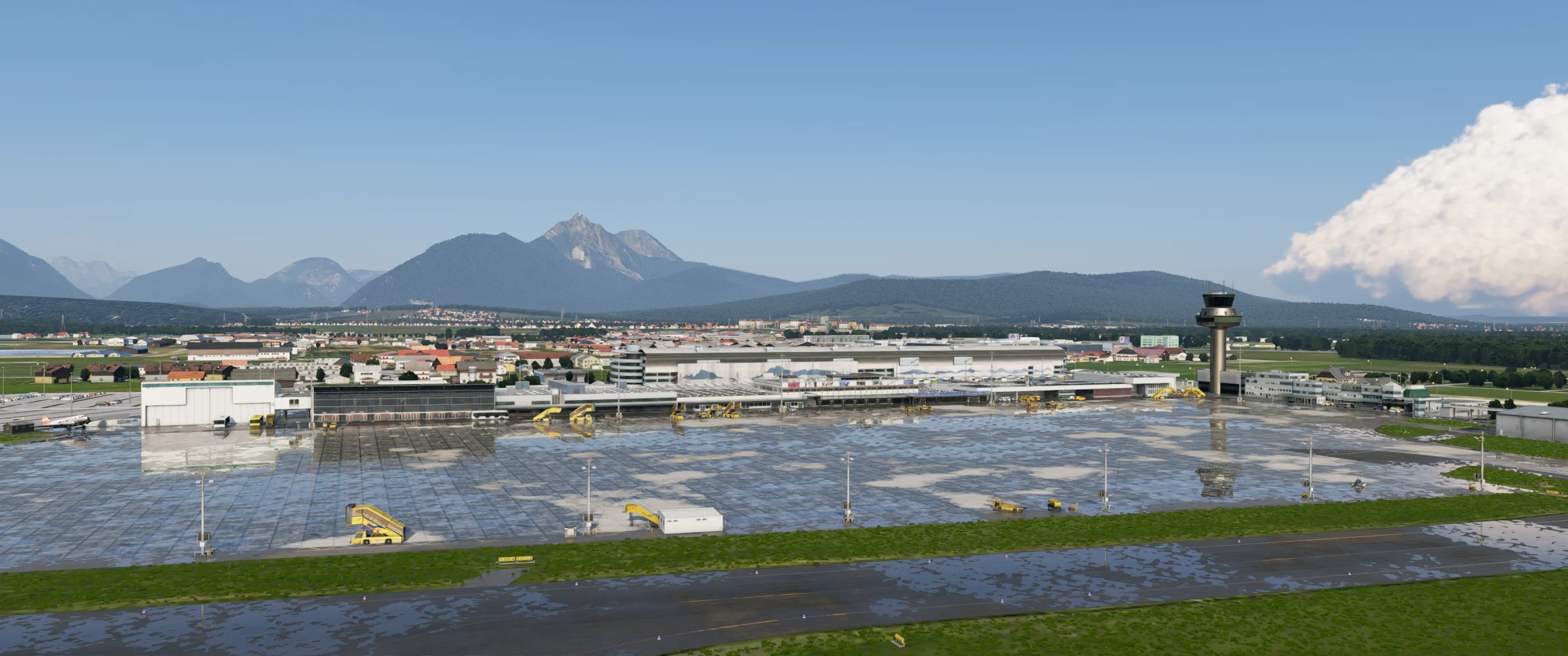 Аэропорт LOWS ( Зальцбург, Австрия ) v2