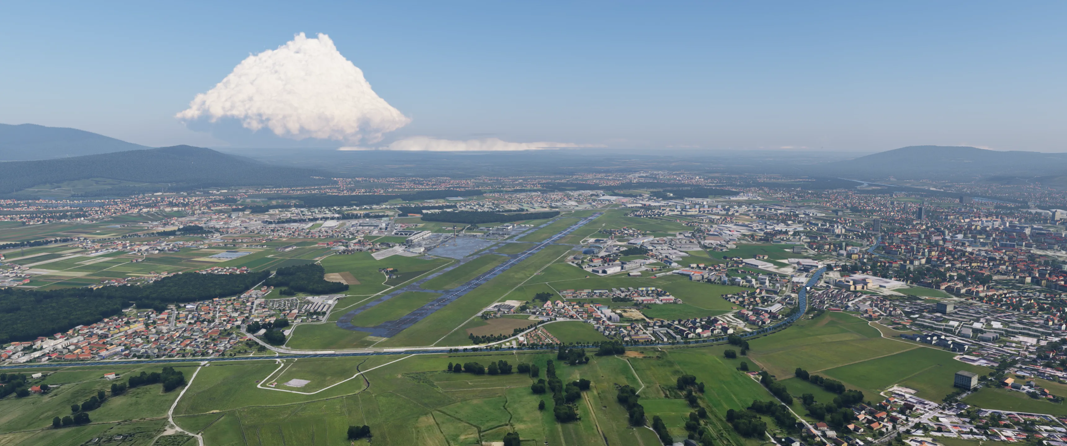 Аэропорт LOWS ( Зальцбург, Австрия ) v2