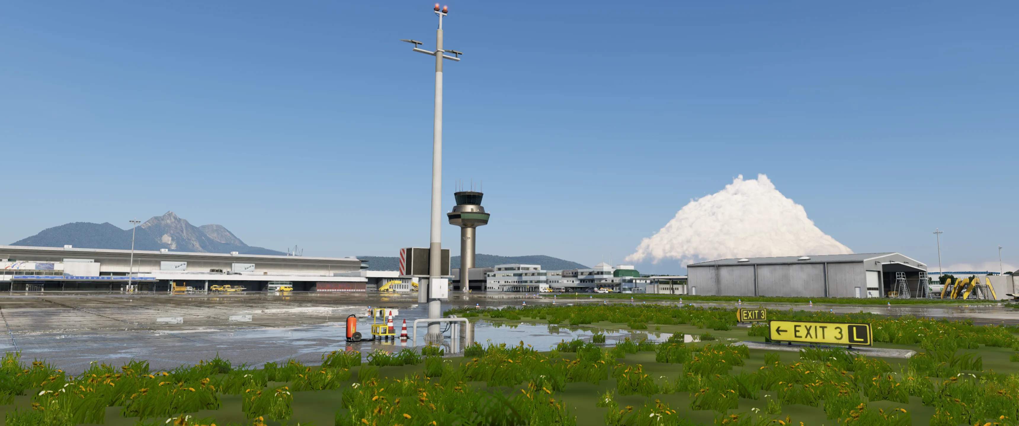 Аэропорт LOWS ( Зальцбург, Австрия ) v2