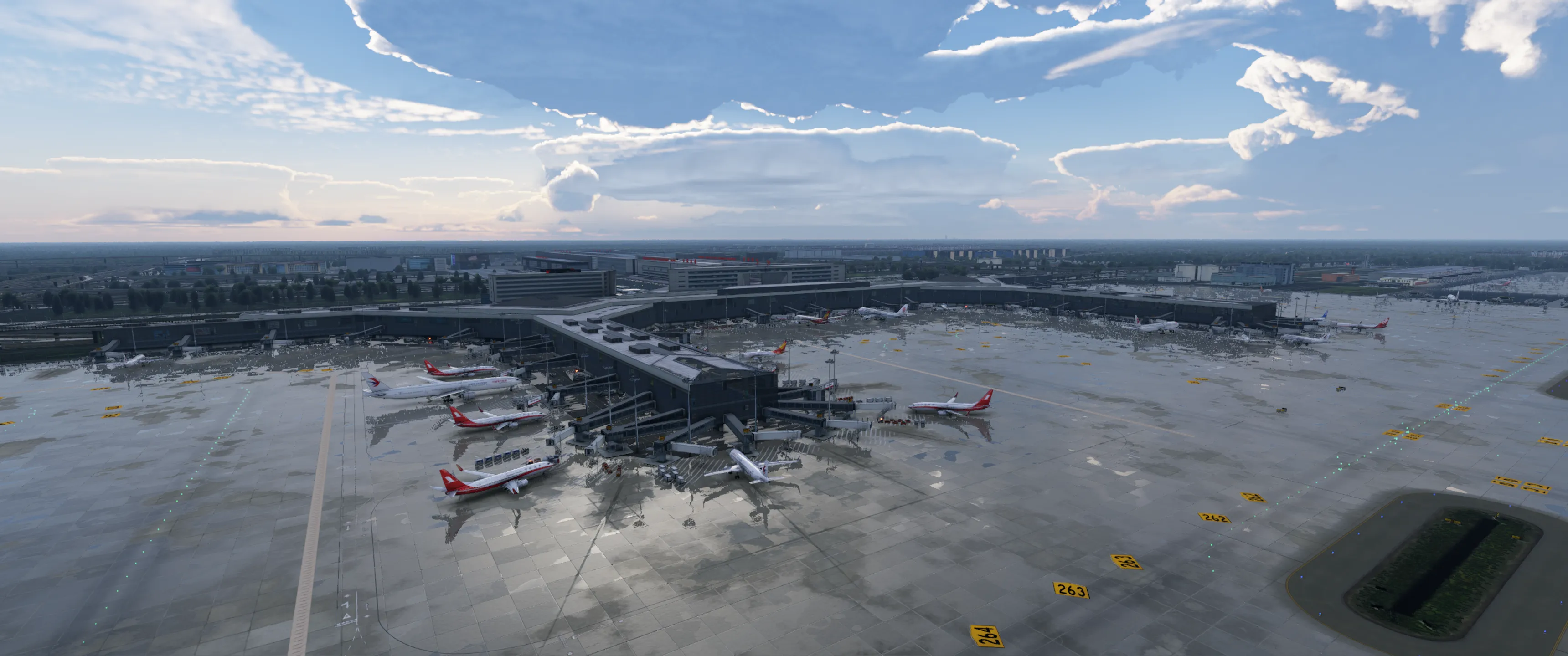 Аэропорт ZSSS ( Шанхай, КНР ) + город