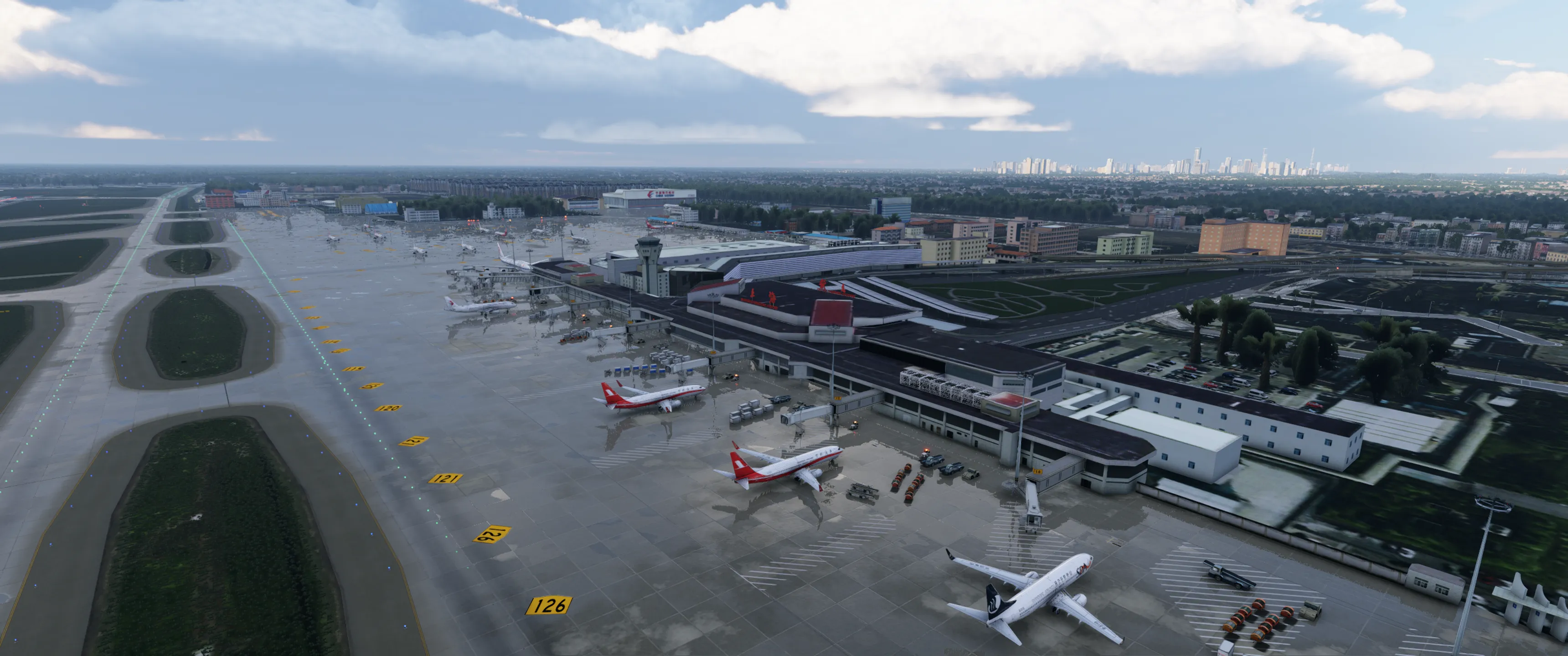 Аэропорт ZSSS ( Шанхай, КНР ) + город