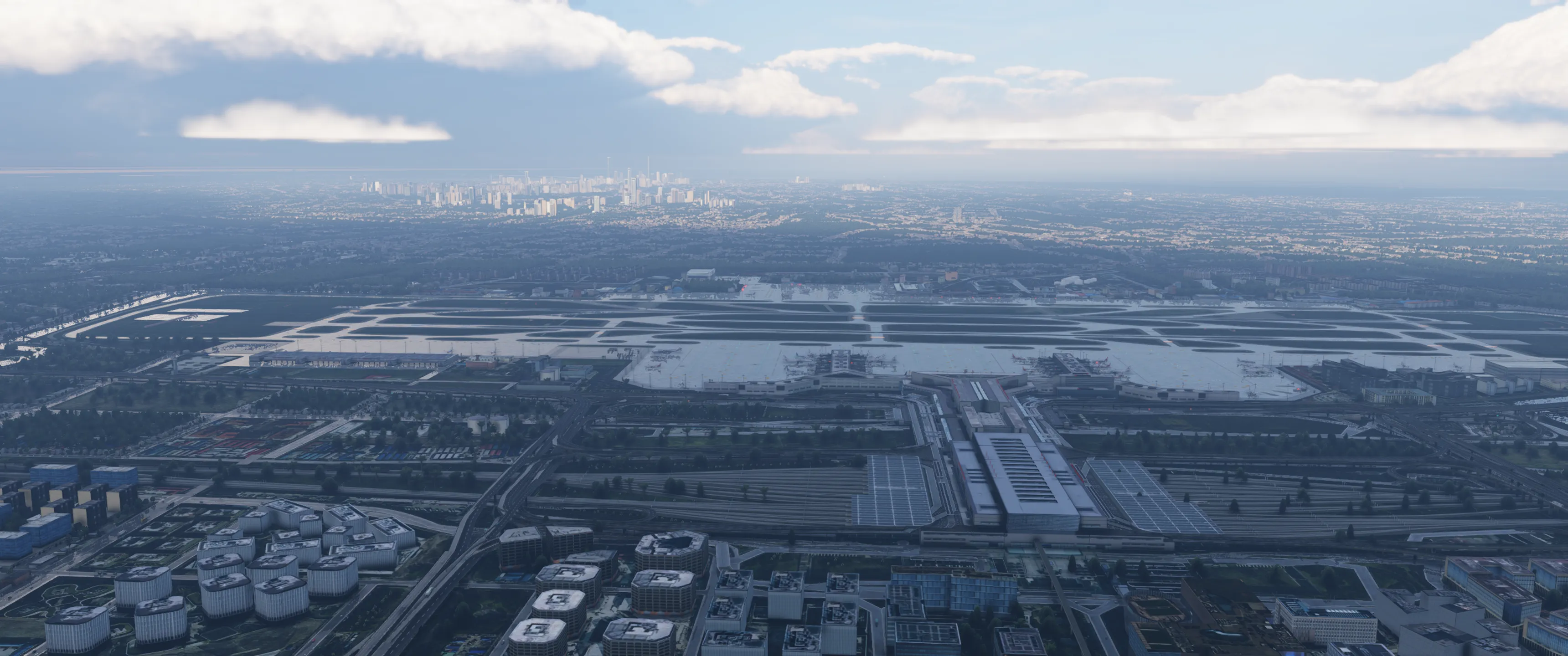 Аэропорт ZSSS ( Шанхай, КНР ) + город