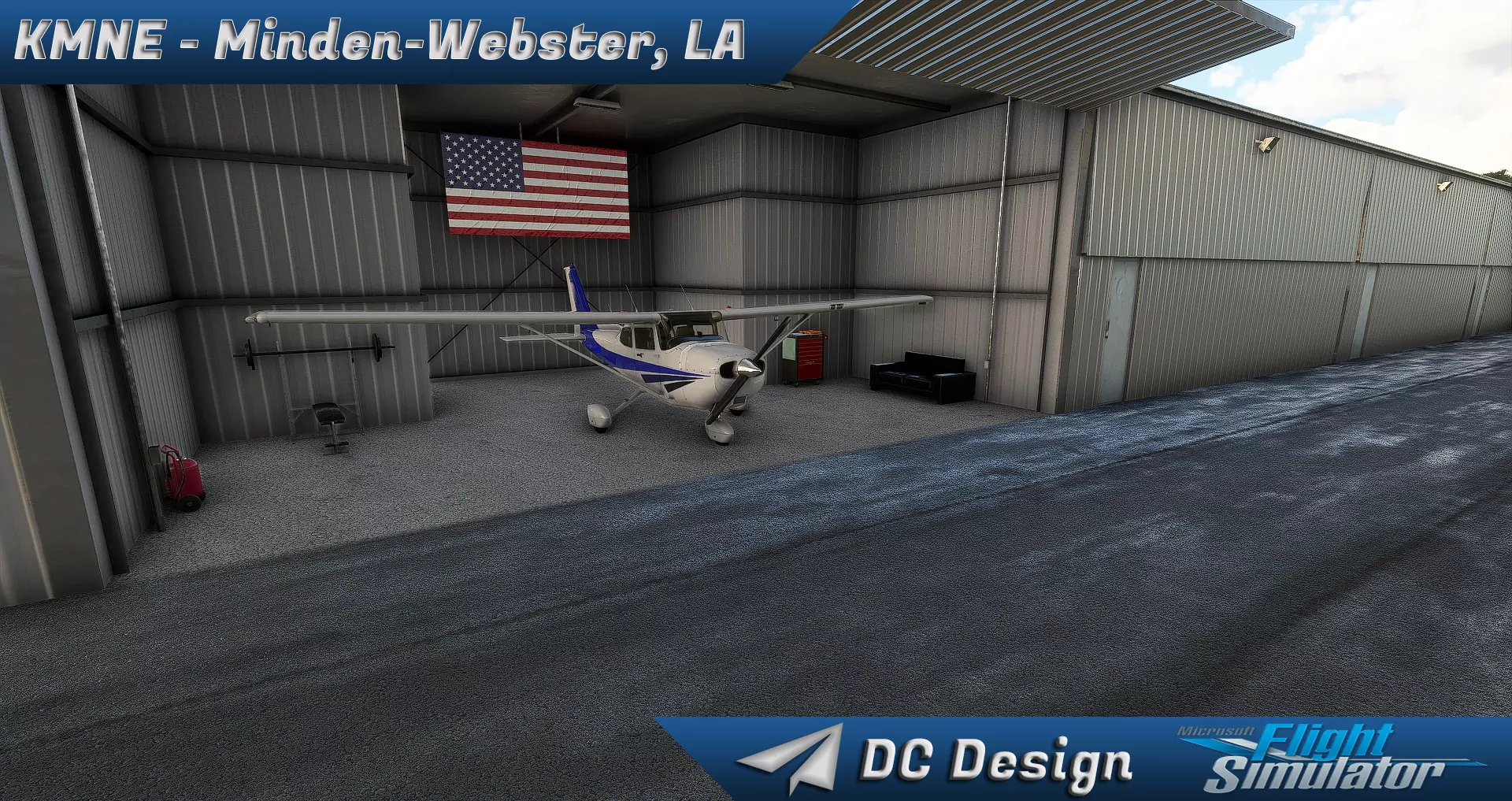 Аэропорт KMNE ( Минден, США )