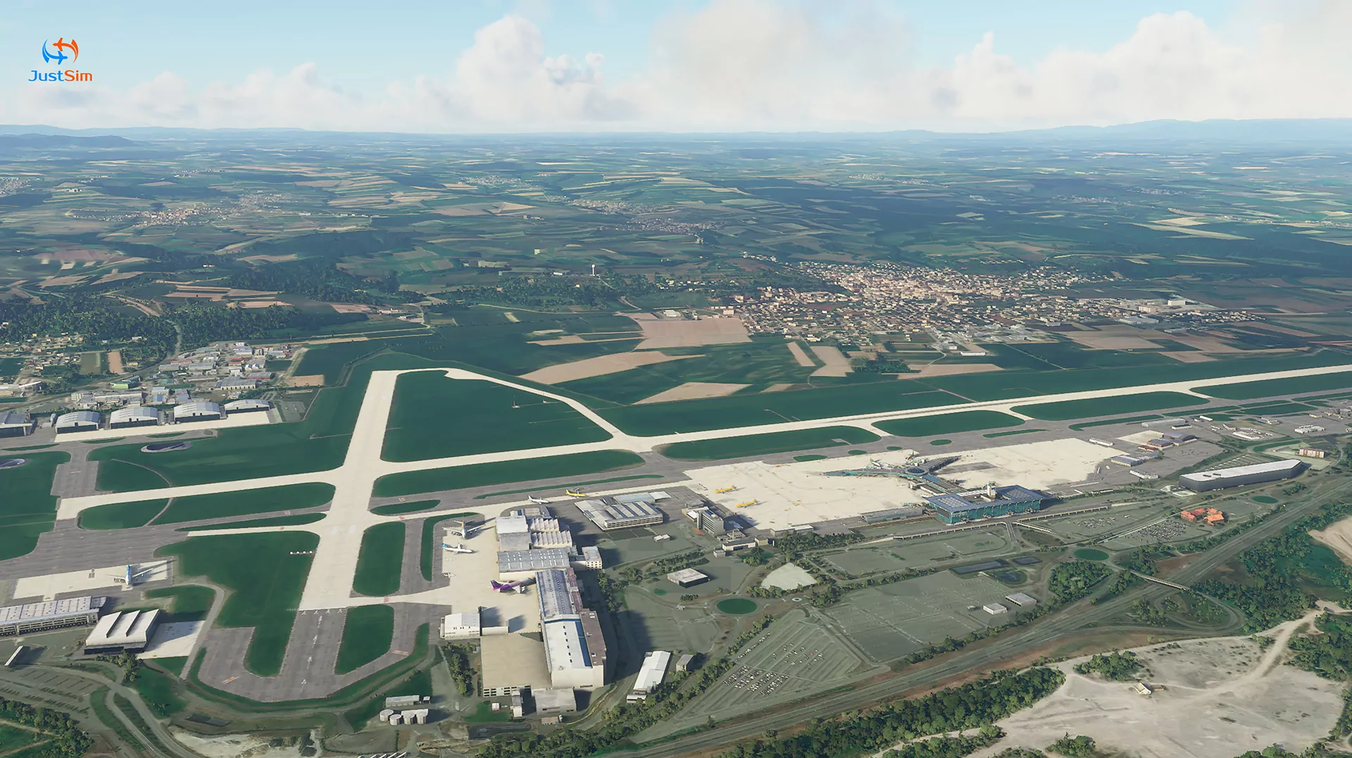 Аэропорт LFSB ( Базель, Франция )