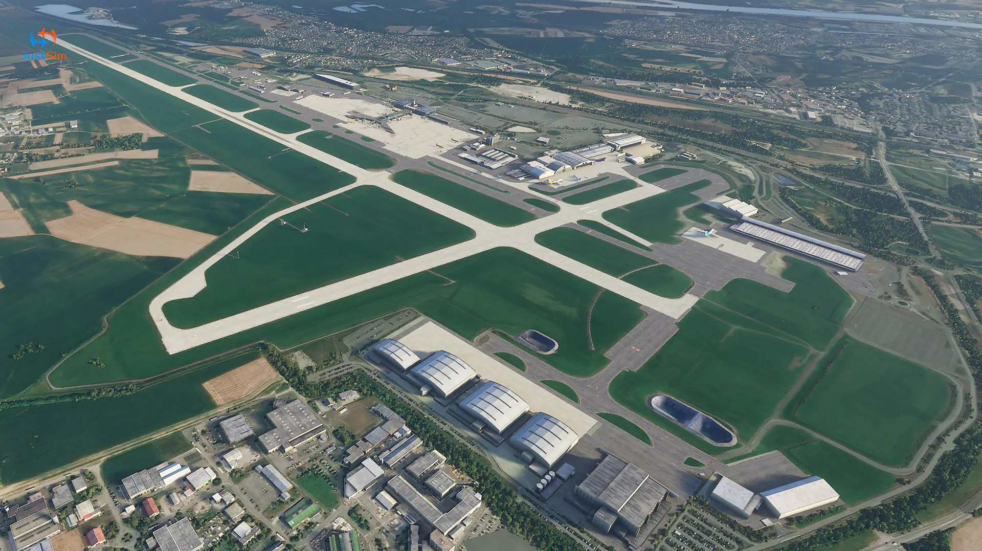 Аэропорт LFSB ( Базель, Франция )