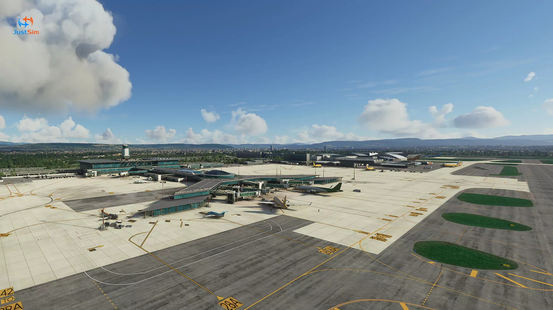 Аэропорт LFSB ( Базель, Франция )