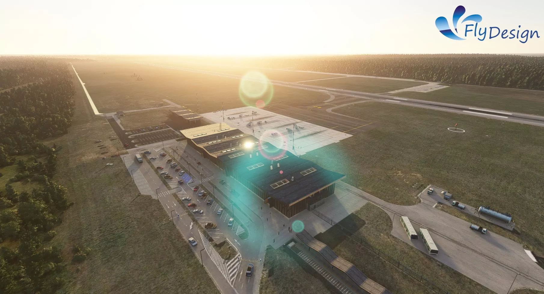 Аэропорт EPSY ( Ольштын, Польша )