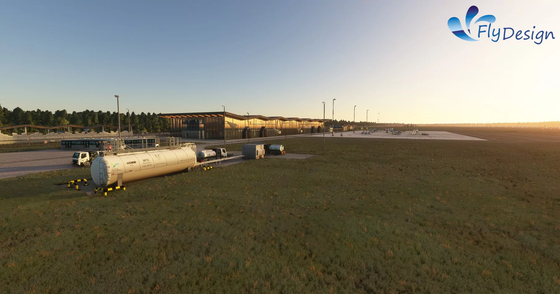 Аэропорт EPSY ( Ольштын, Польша )