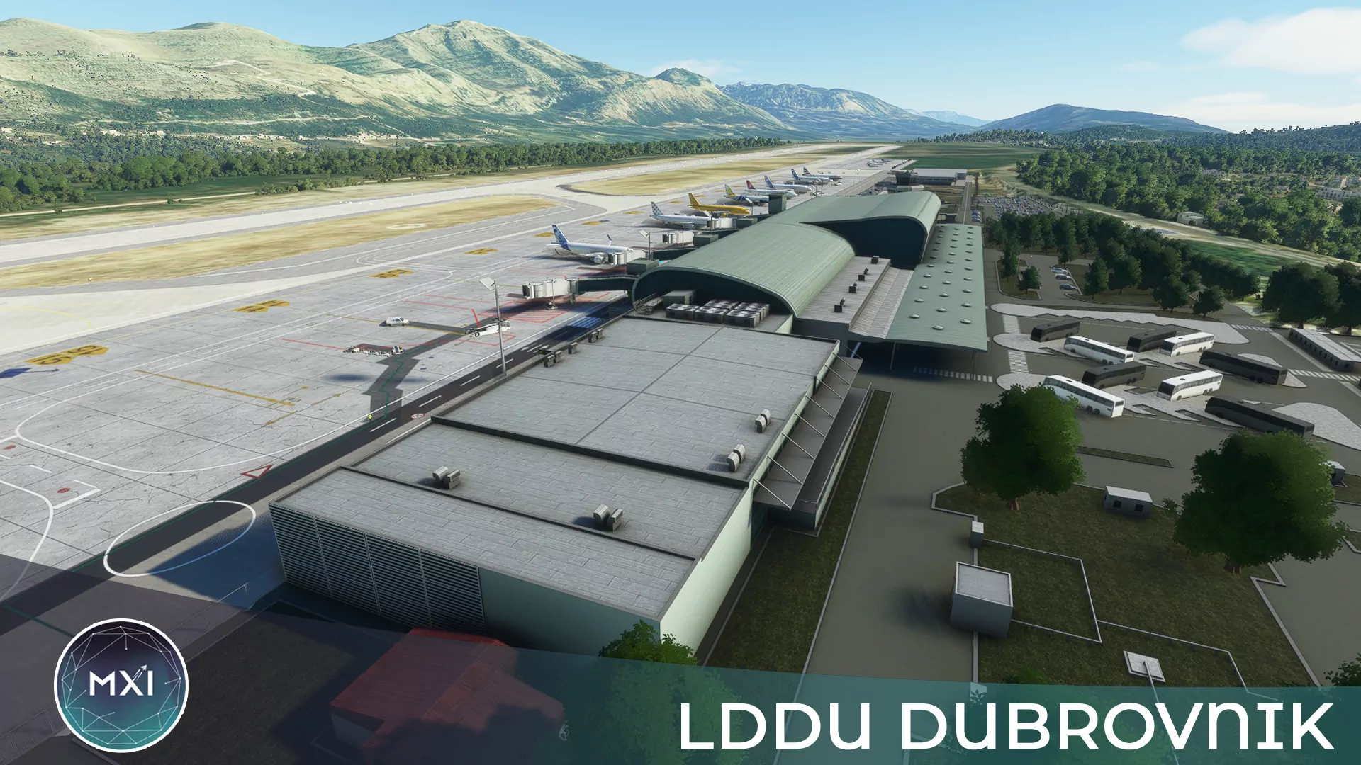 Аэропорт LDDU ( Дубровник, Хорватия )