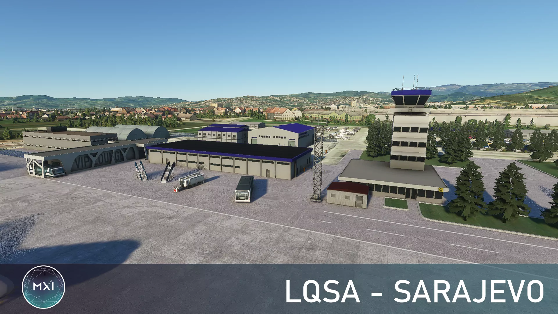 Аэропорт LQSA ( Сараево, Босния и Герцеговина )