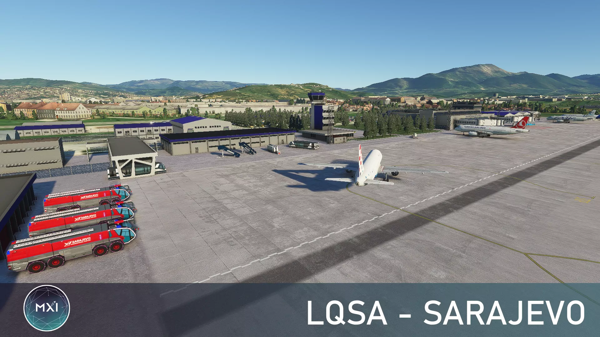 Аэропорт LQSA ( Сараево, Босния и Герцеговина )