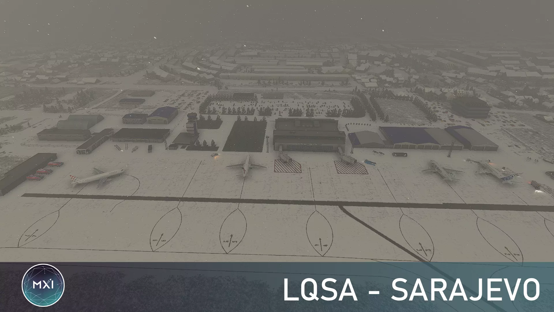 Аэропорт LQSA ( Сараево, Босния и Герцеговина )