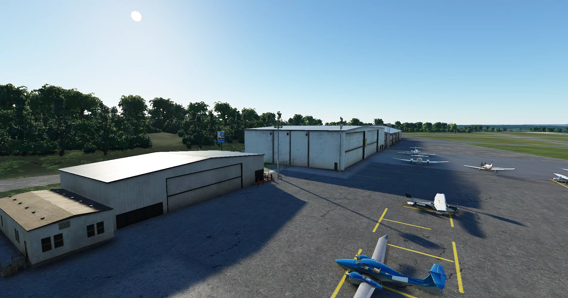 Аэропорт KSFZ ( Род-Айленд, США )