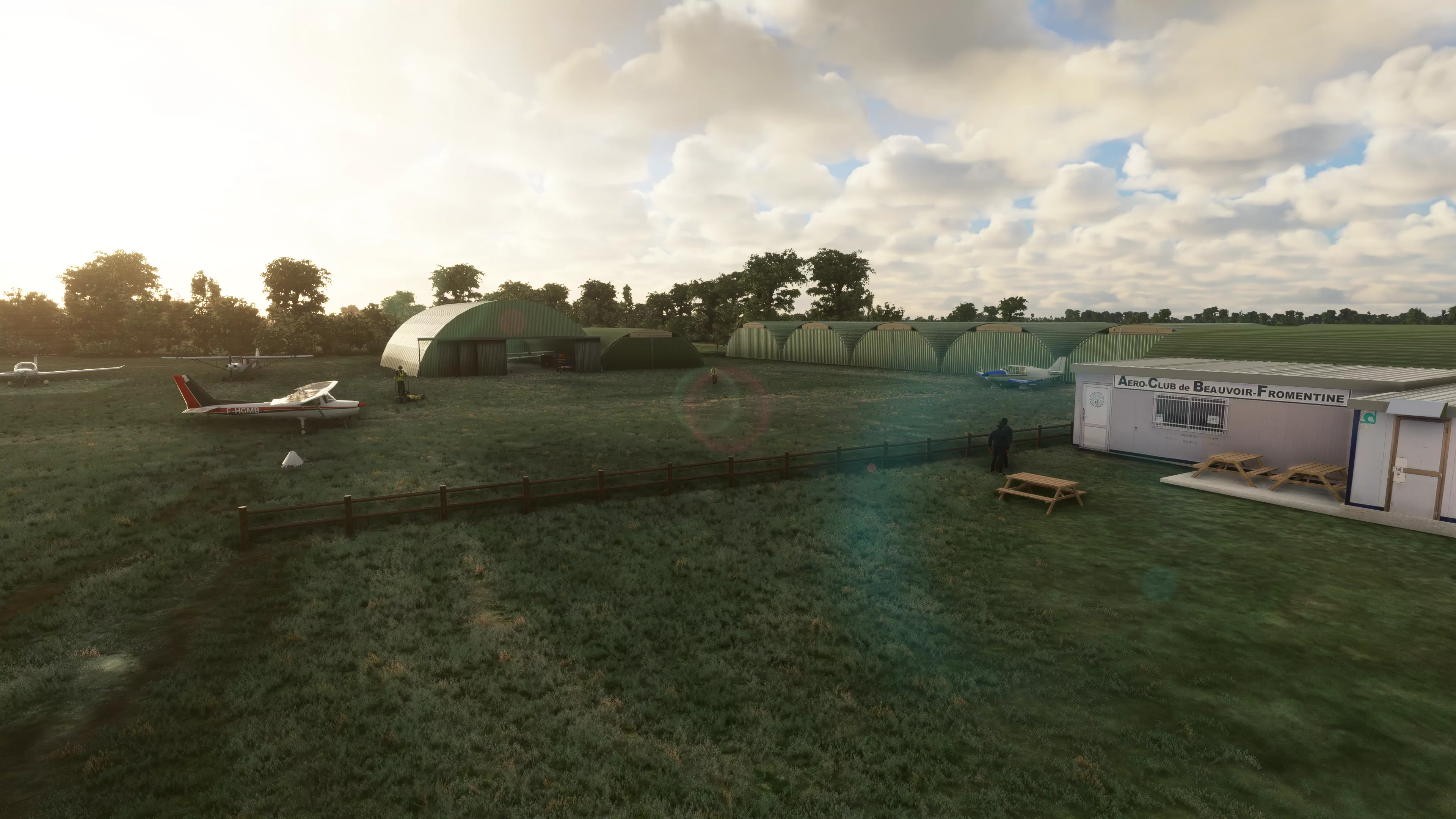 Аэродром LFFO ( Бовуар-сюр-Мер, Франция )