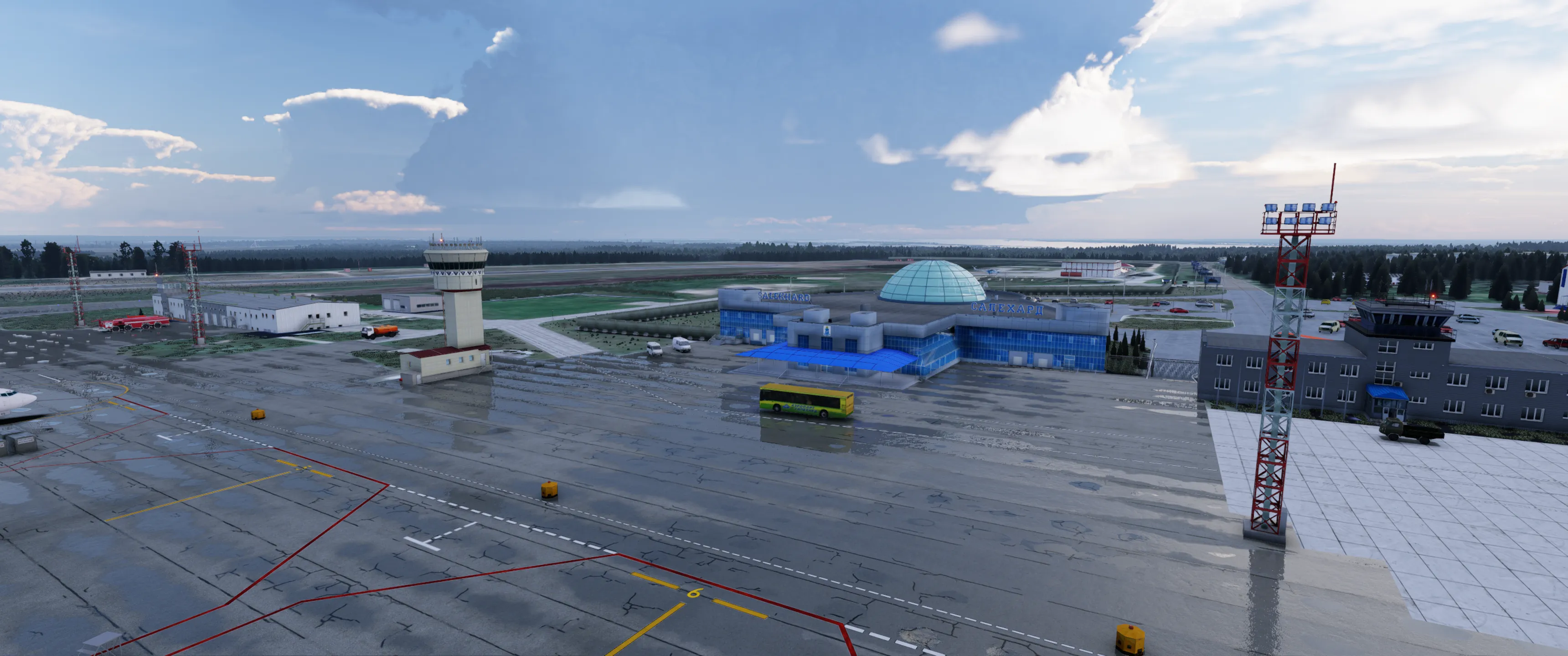 Аэропорт USDD ( Салехард, Россия )