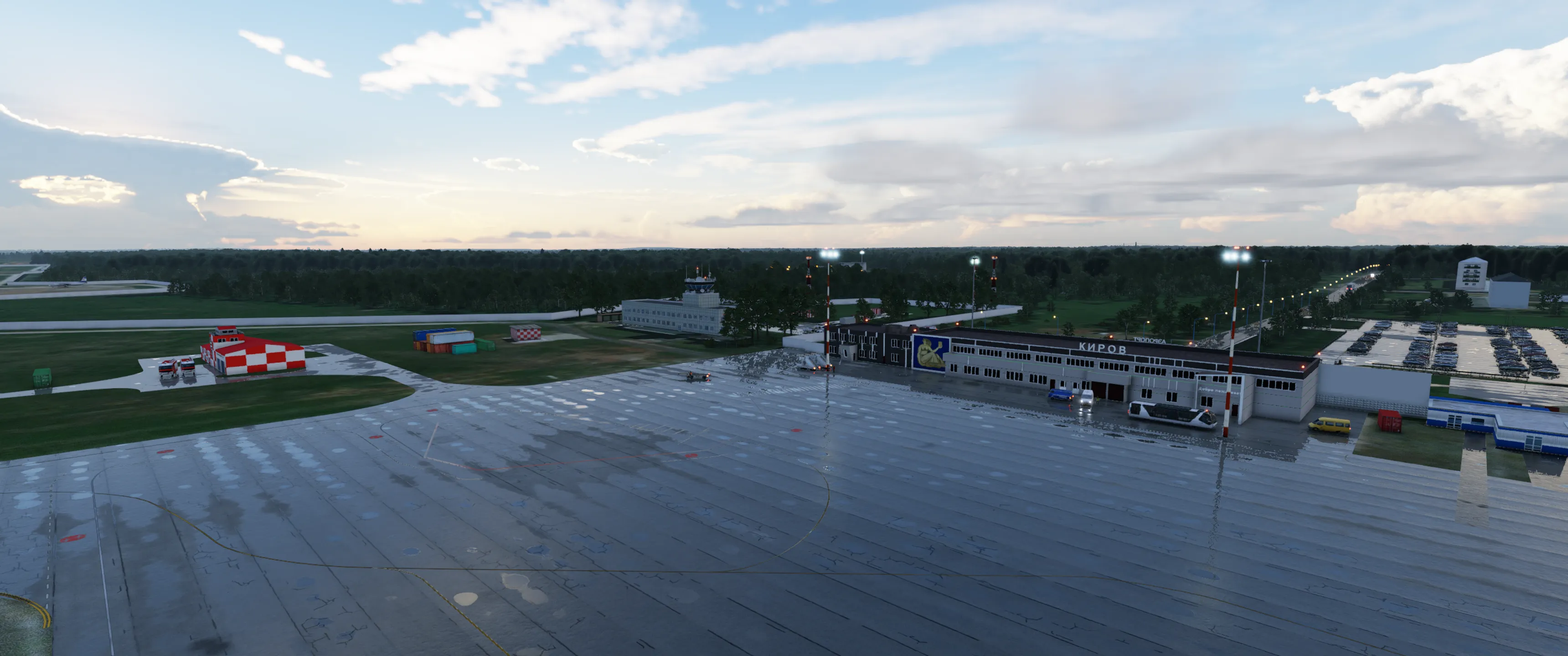 Аэропорт USKK ( Киров, Россия ) x12