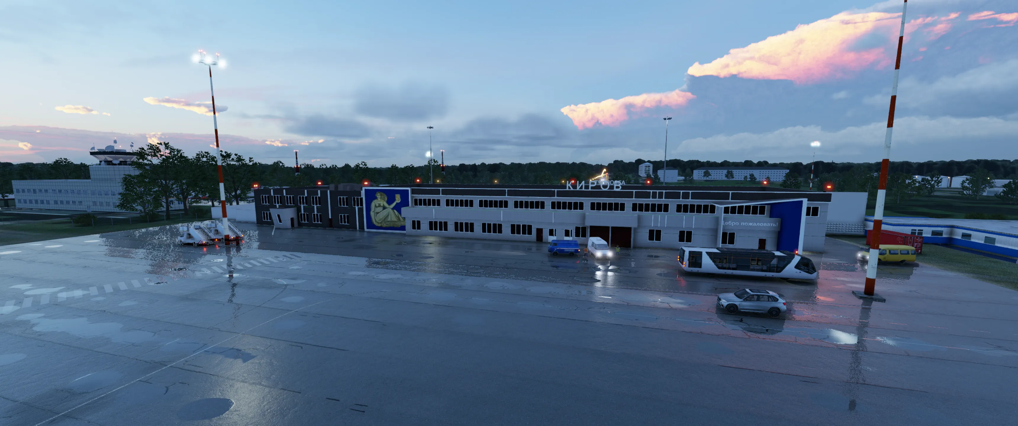 Аэропорт USKK ( Киров, Россия ) x12