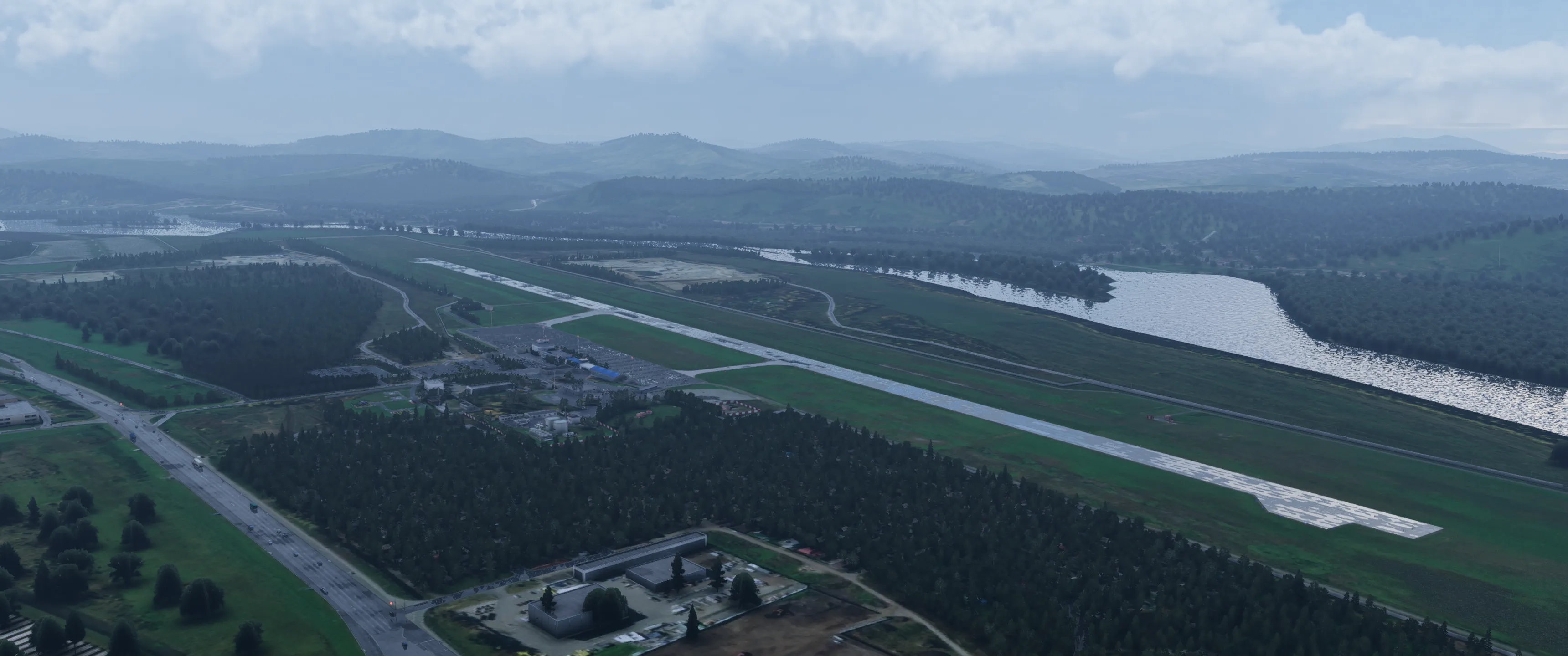 Аэропорт UNBG ( Горно-Алтайск, Россия )