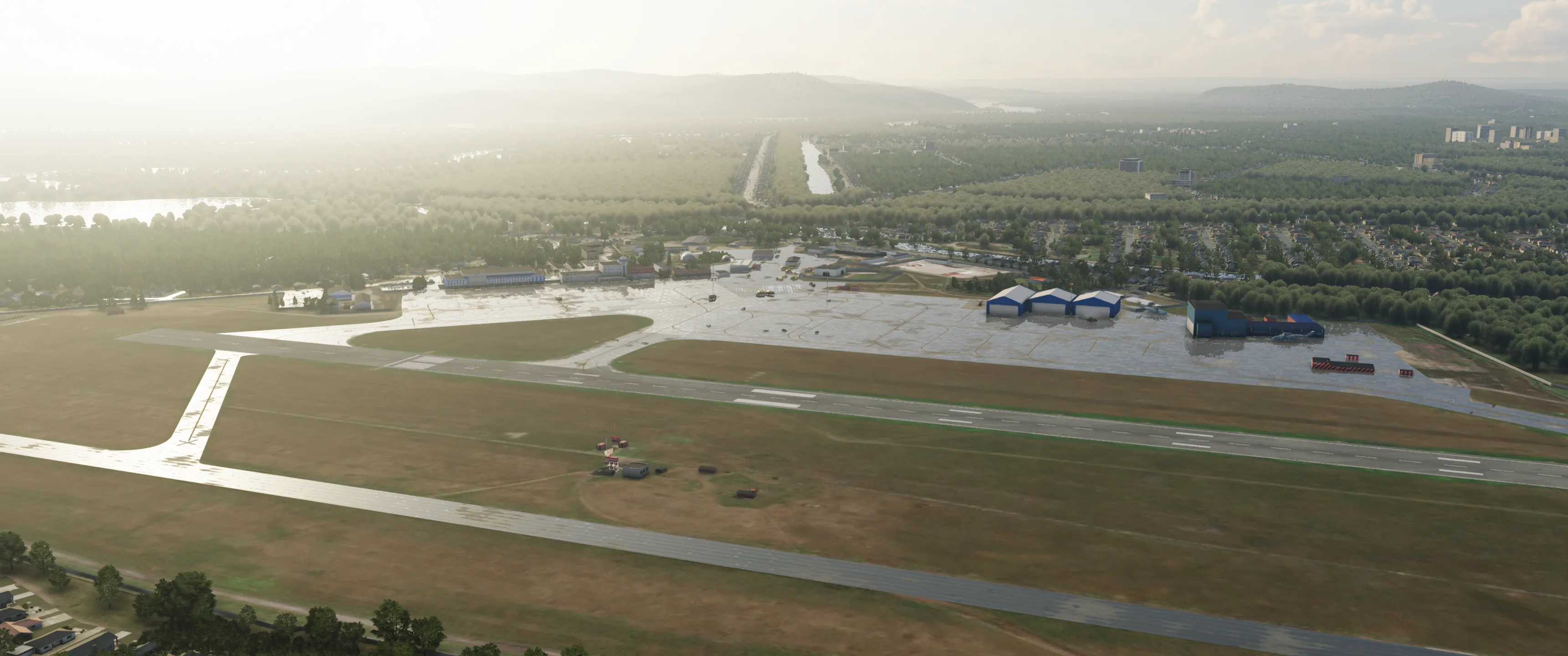 Аэропорт UNAA ( Абакан, Россия )