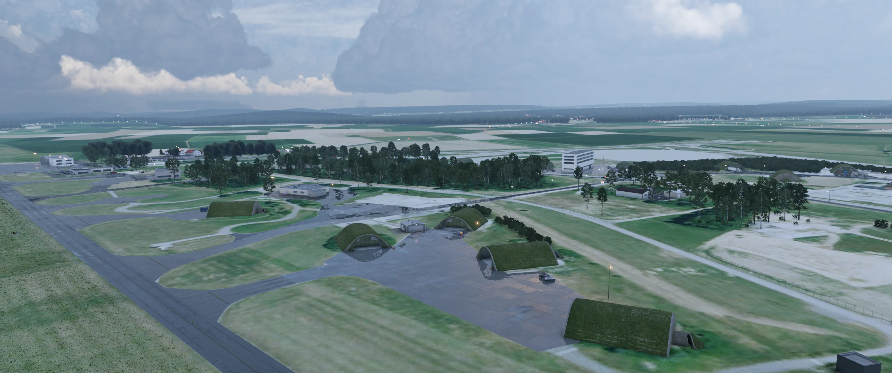 Аэропорт EDJA ( Мемминген, Германия )