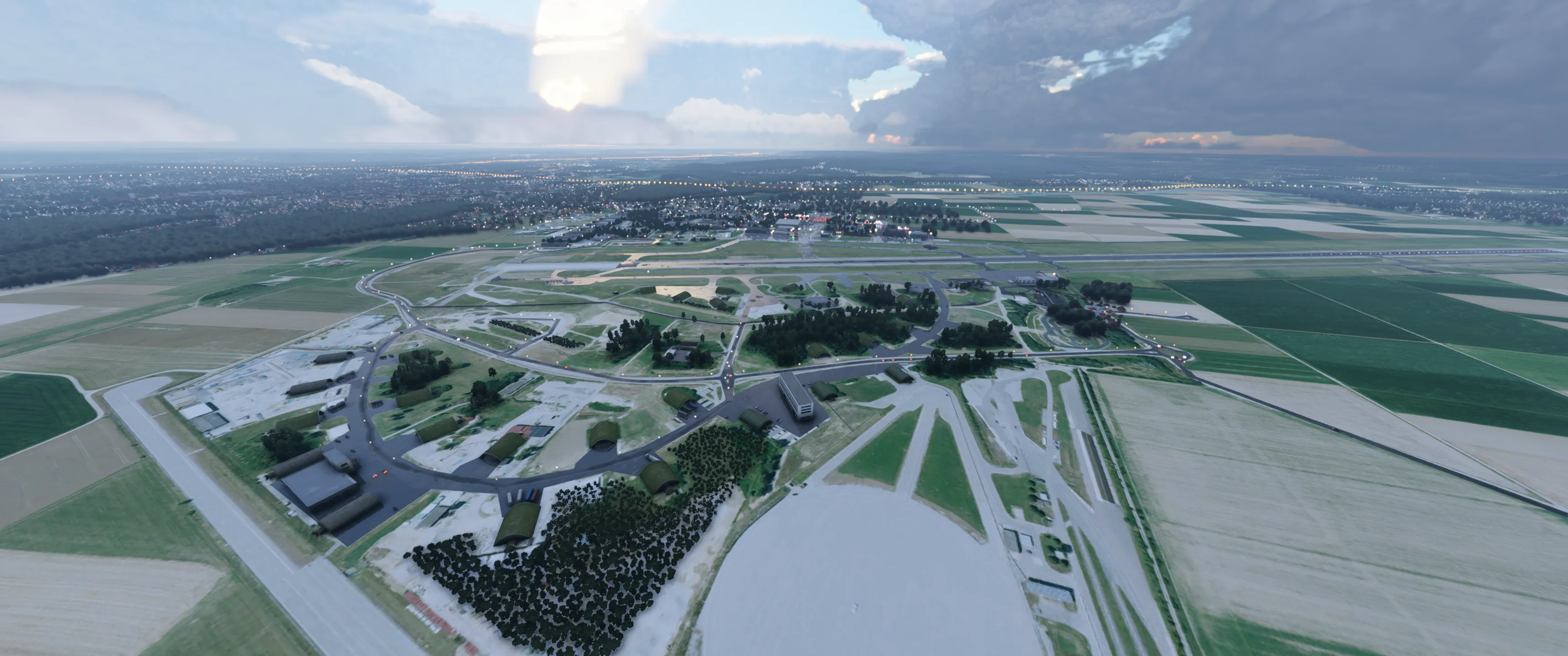 Аэропорт EDJA ( Мемминген, Германия )