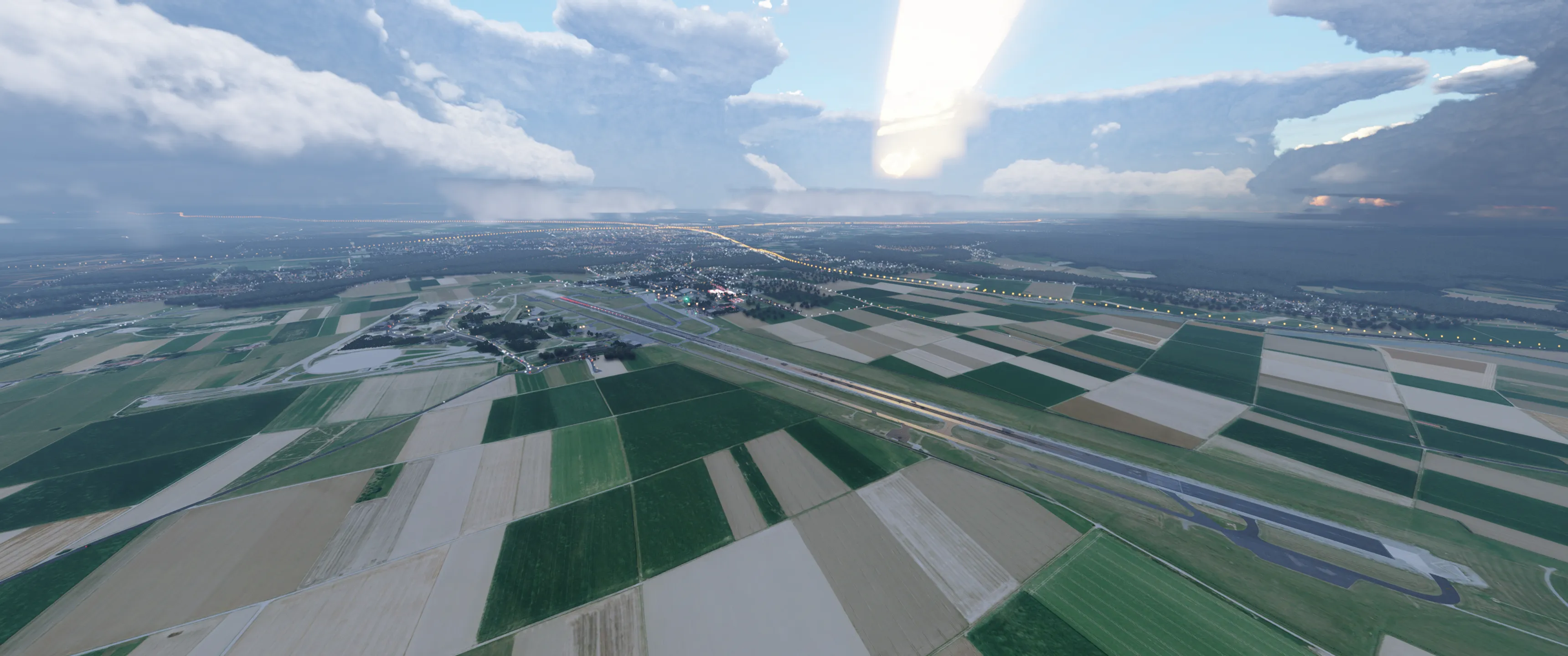 Аэропорт EDJA ( Мемминген, Германия )