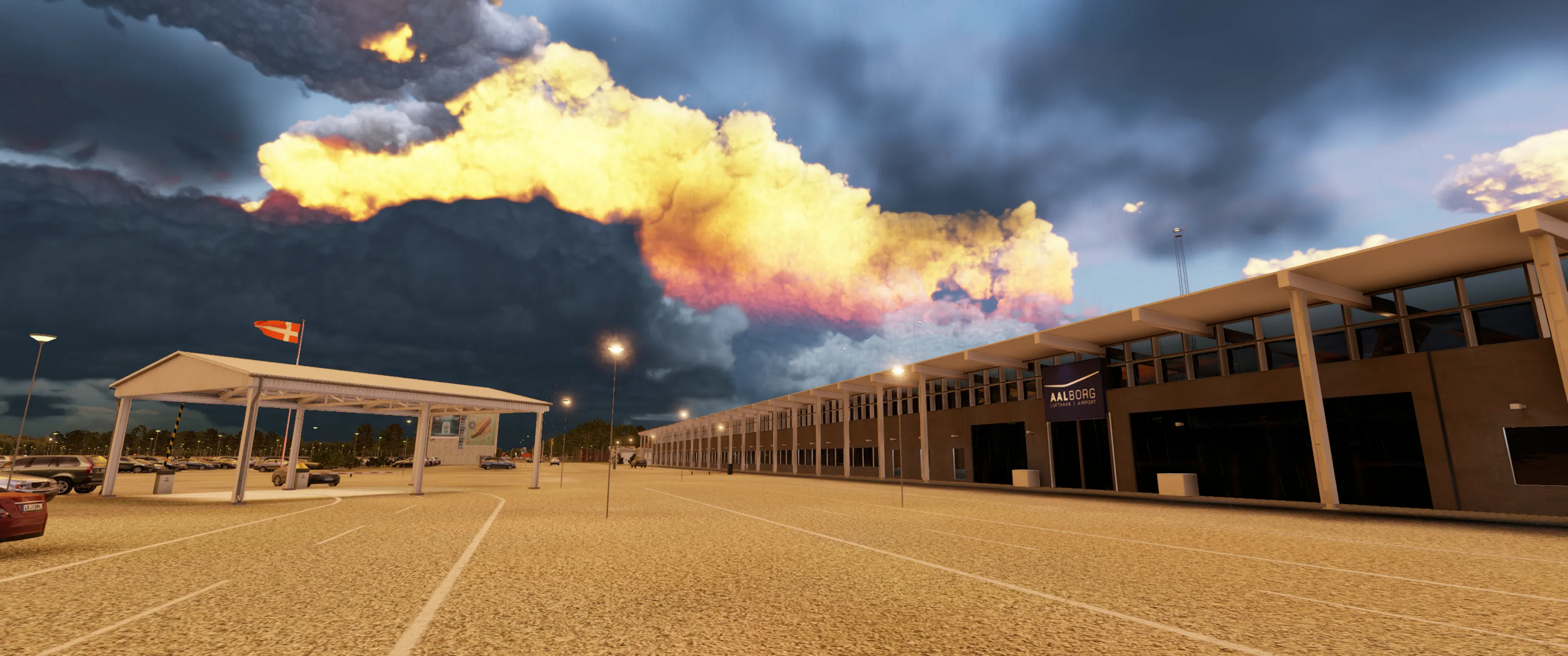 Аэропорт EKYT ( Ольборг, Дания )