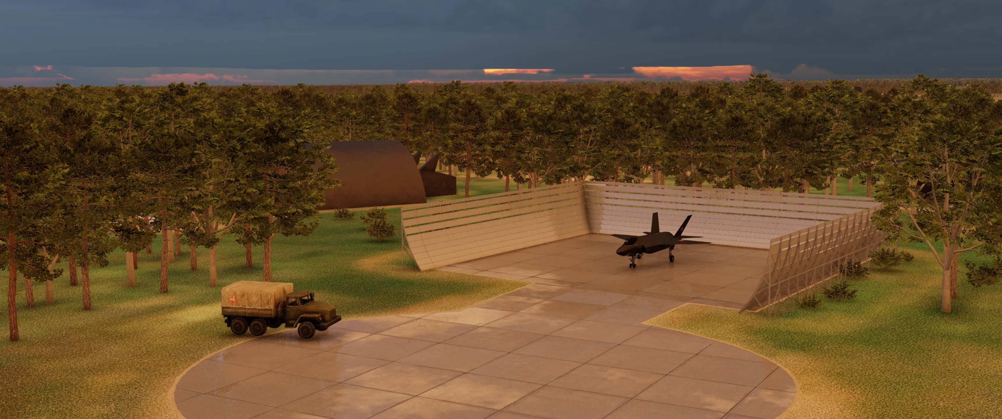 Аэропорт EKYT ( Ольборг, Дания )