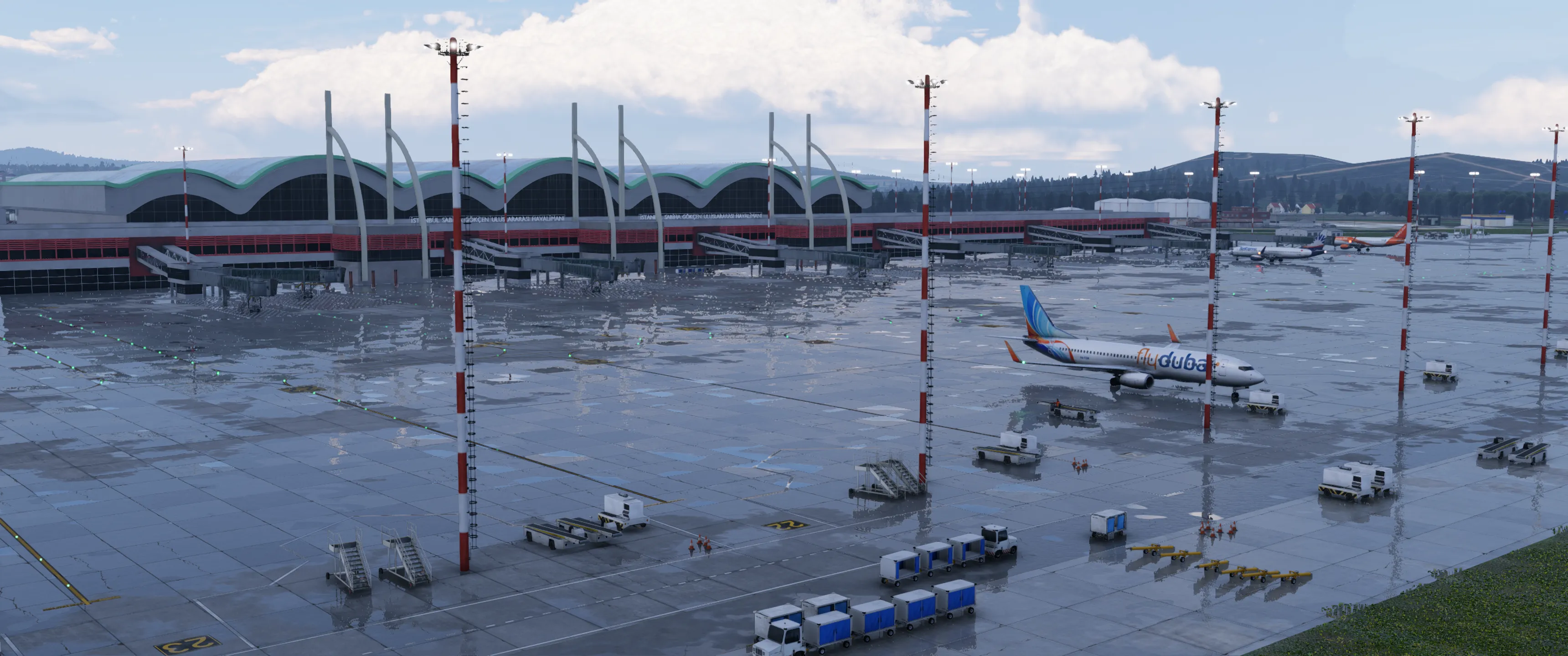 Аэропорт LTFJ ( Стамбул, Турция )