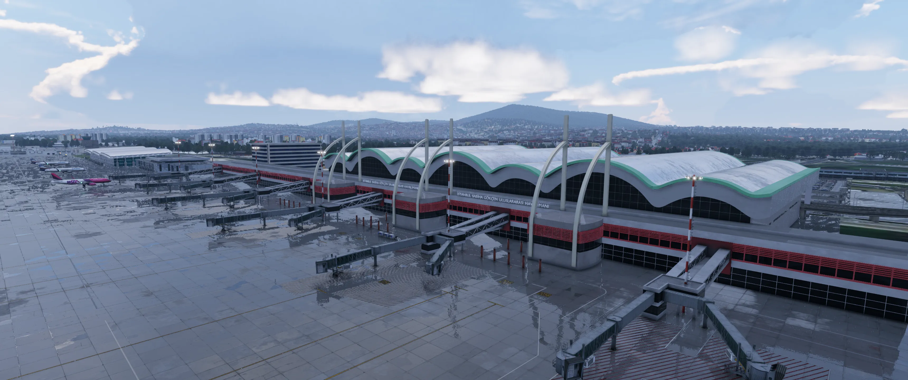 Аэропорт LTFJ ( Стамбул, Турция )