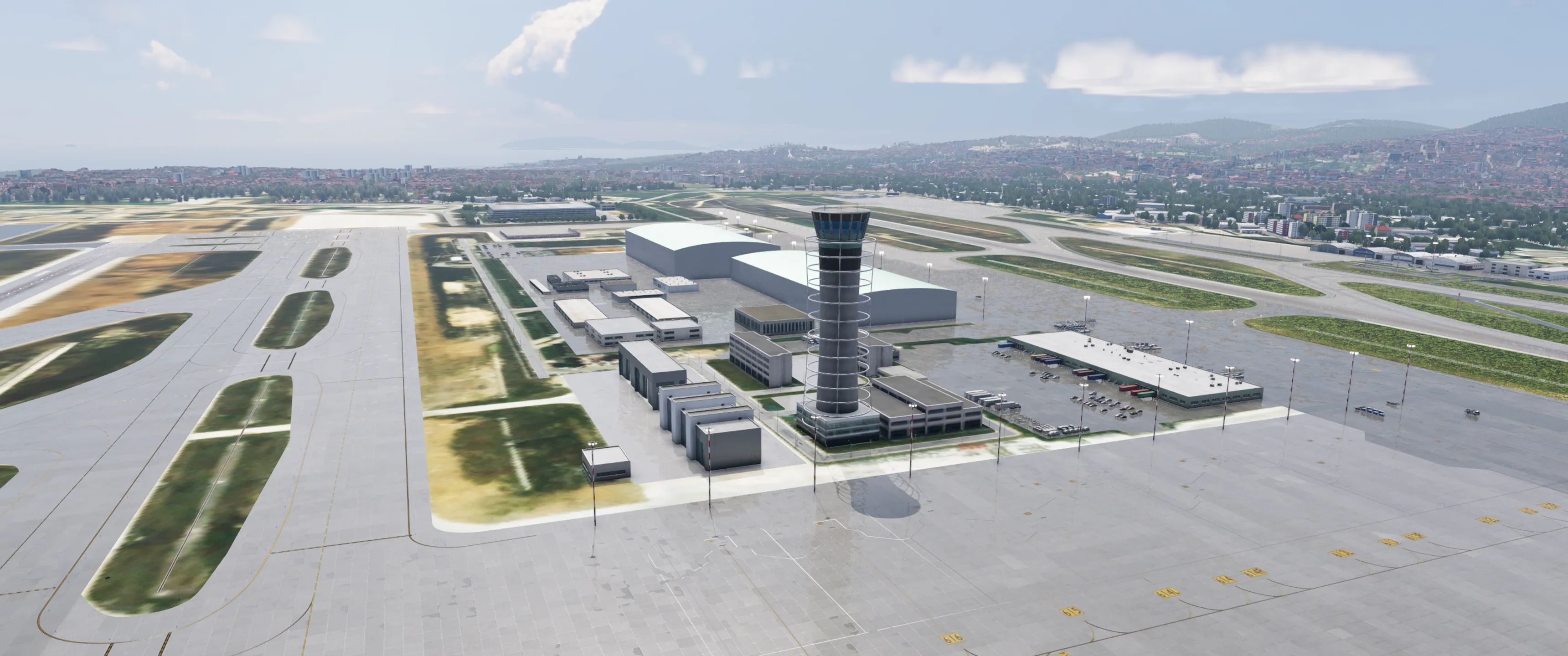 Аэропорт LTFJ ( Стамбул, Турция )