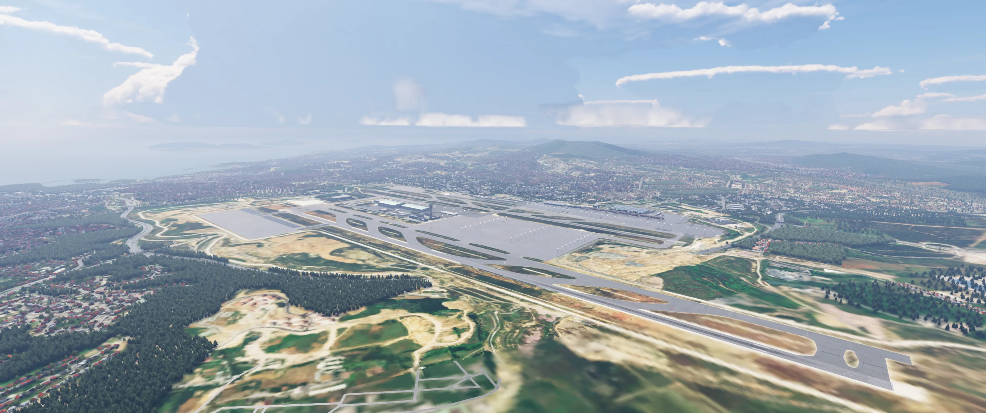 Аэропорт LTFJ ( Стамбул, Турция )