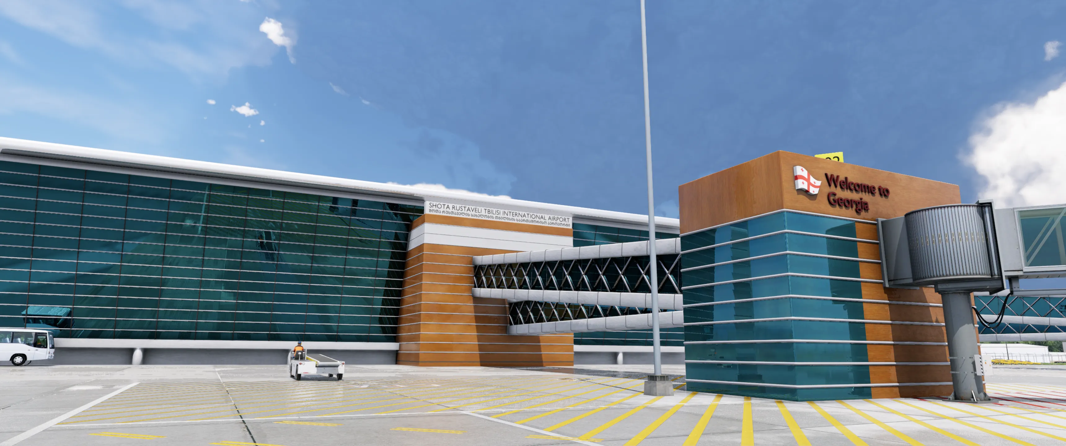 Аэропорт UGBT ( Тбилиси, Грузия ) x12