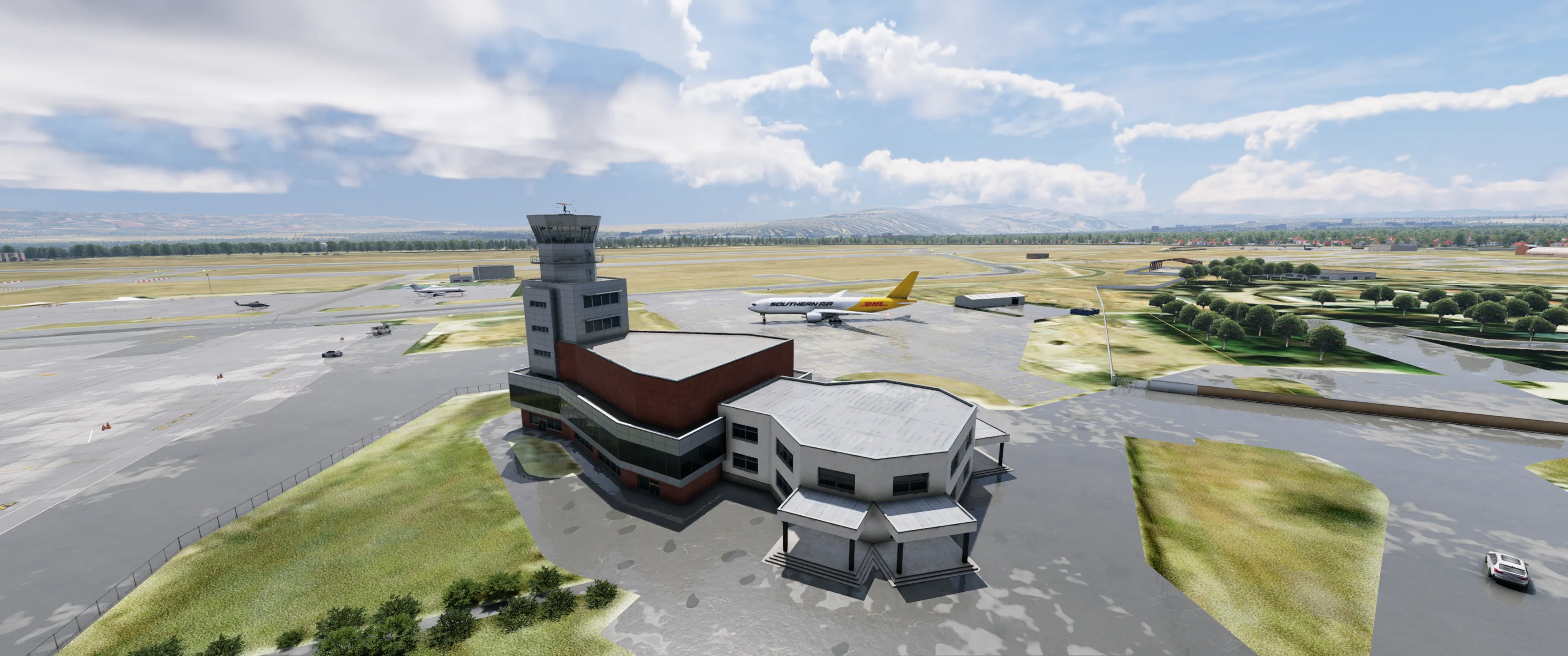 Аэропорт UGBT ( Тбилиси, Грузия ) x12