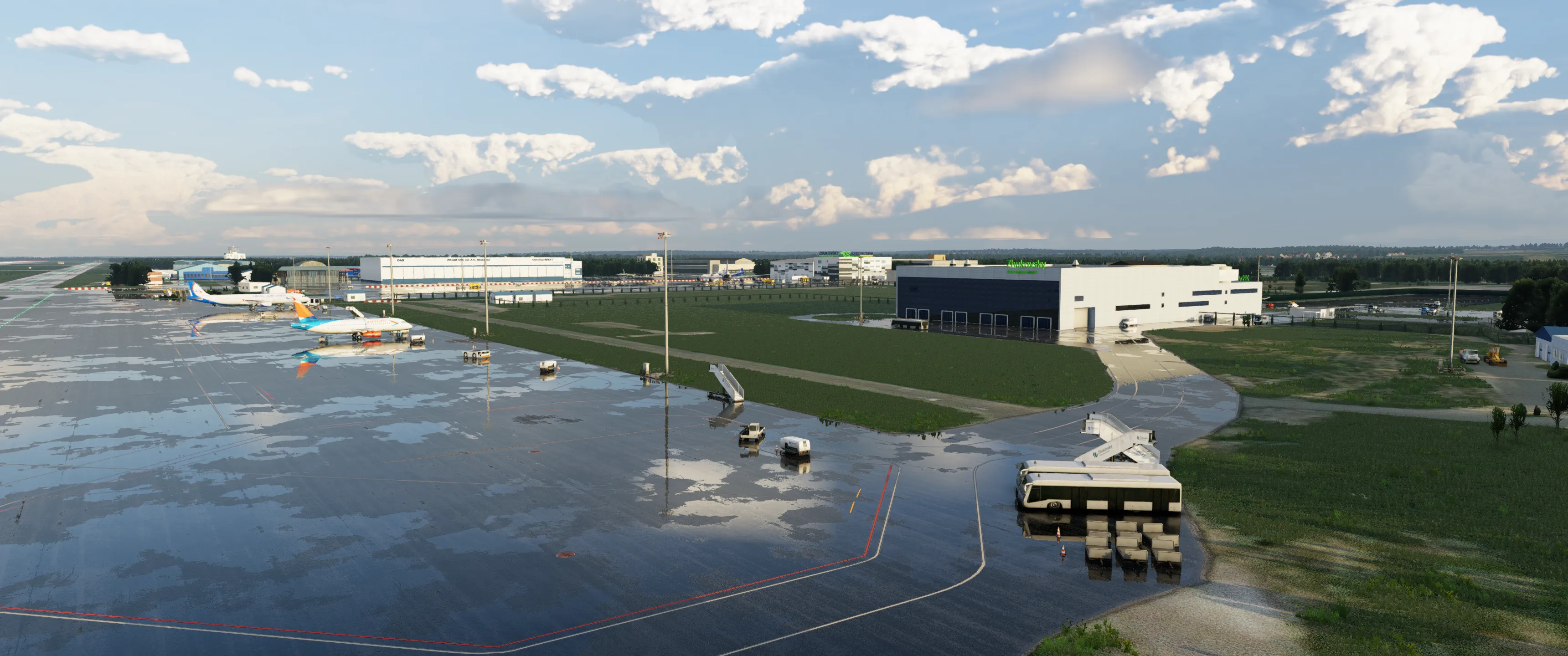 Аэропорт UUBW «Жуковский» ( Москва, Россия )