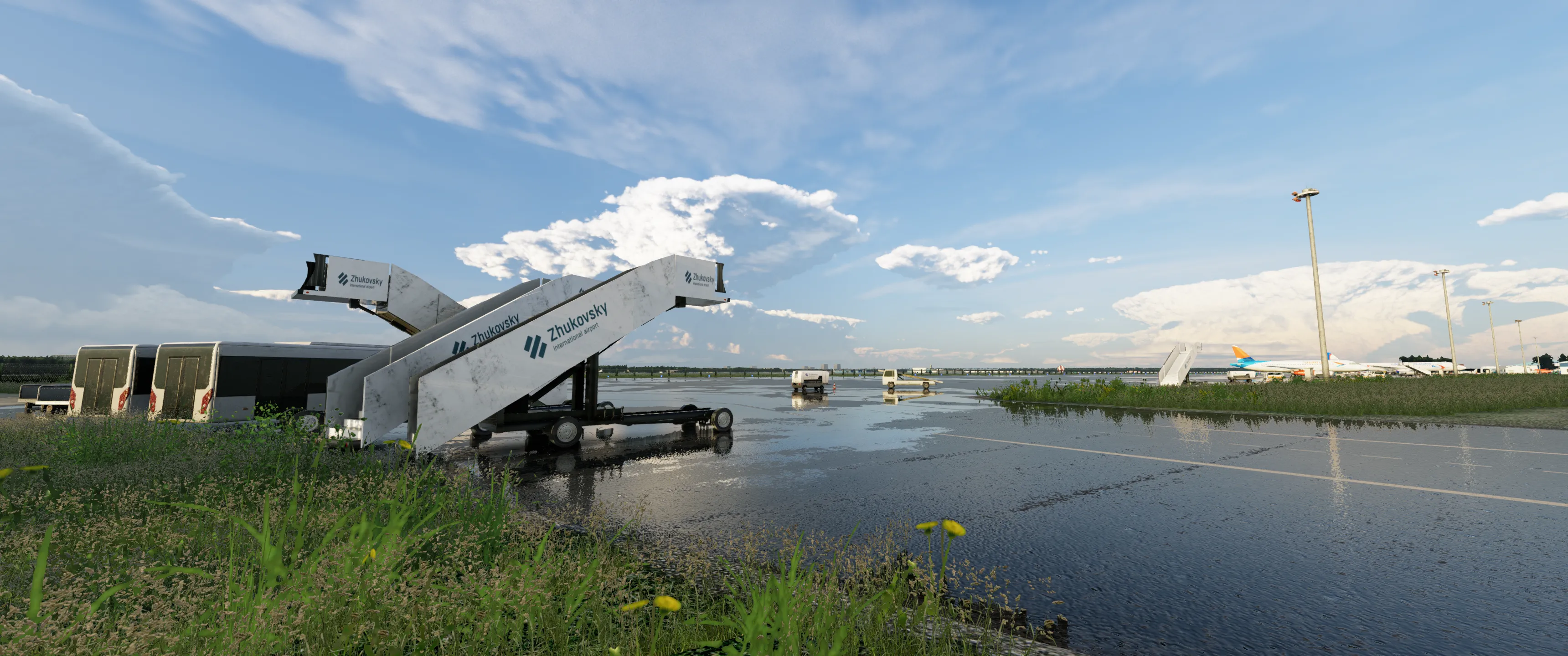 Аэропорт UUBW «Жуковский» ( Москва, Россия )