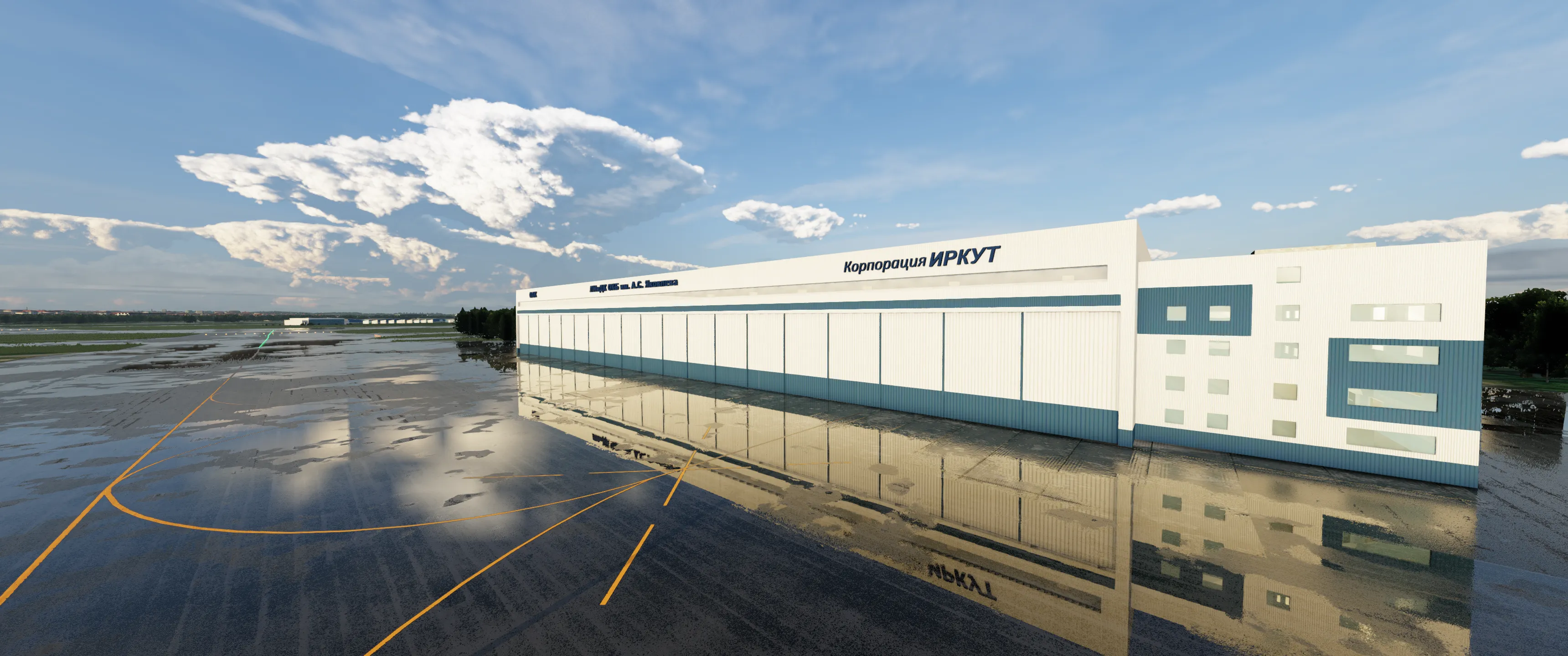 Аэропорт UUBW «Жуковский» ( Москва, Россия )