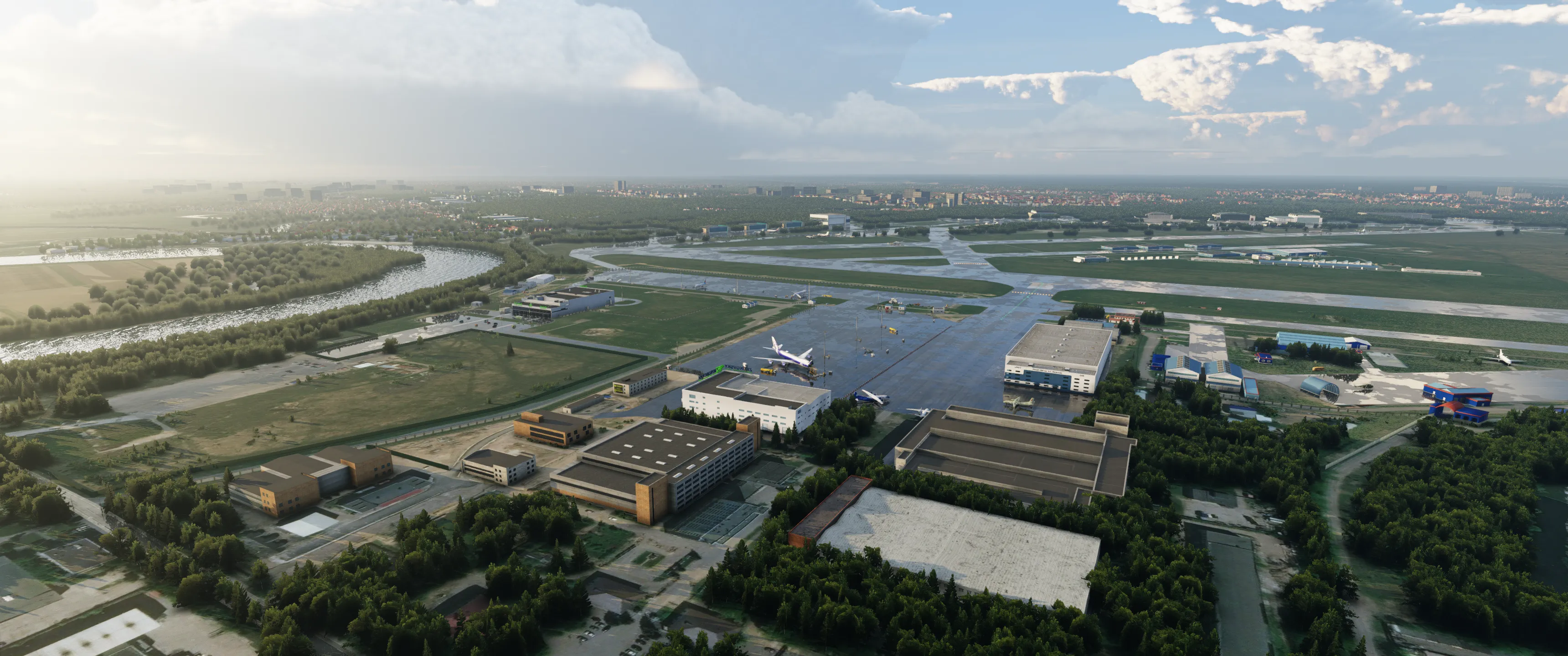 Аэропорт UUBW «Жуковский» ( Москва, Россия )