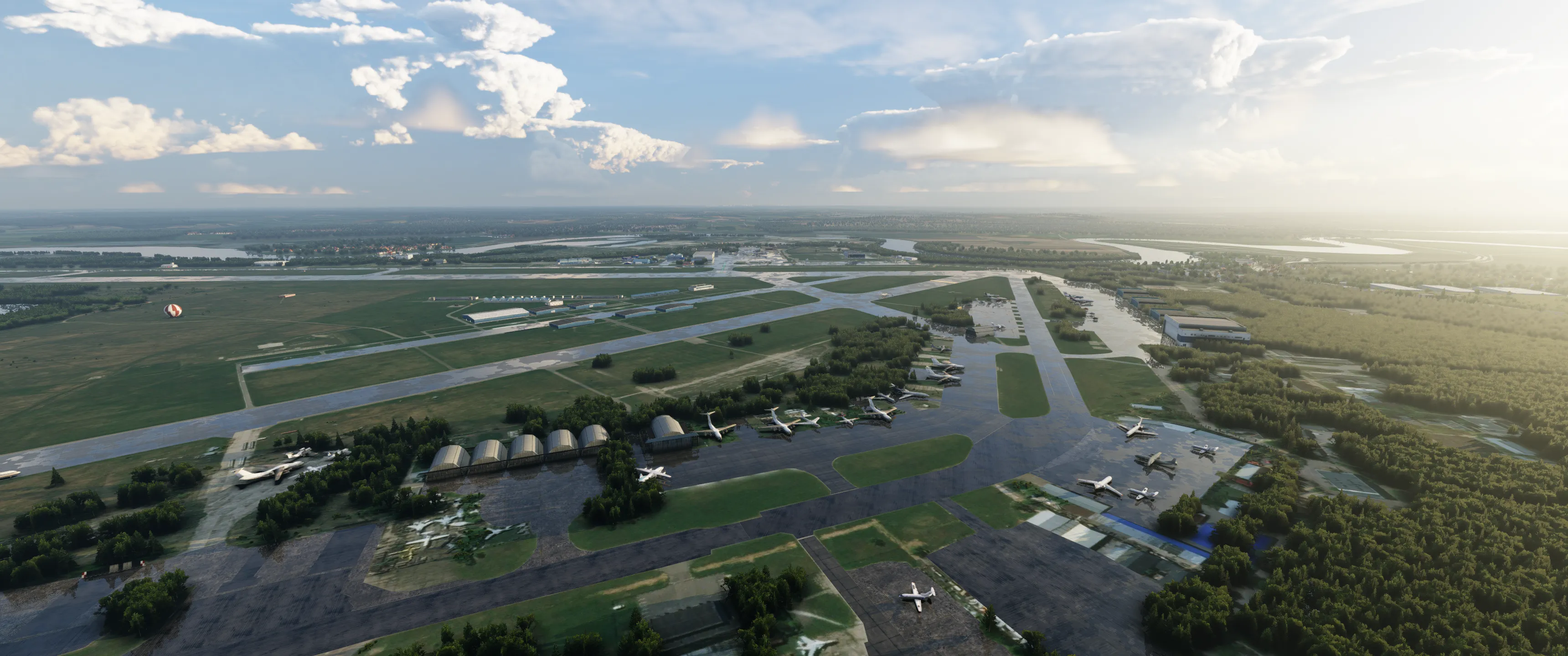 Аэропорт UUBW «Жуковский» ( Москва, Россия )