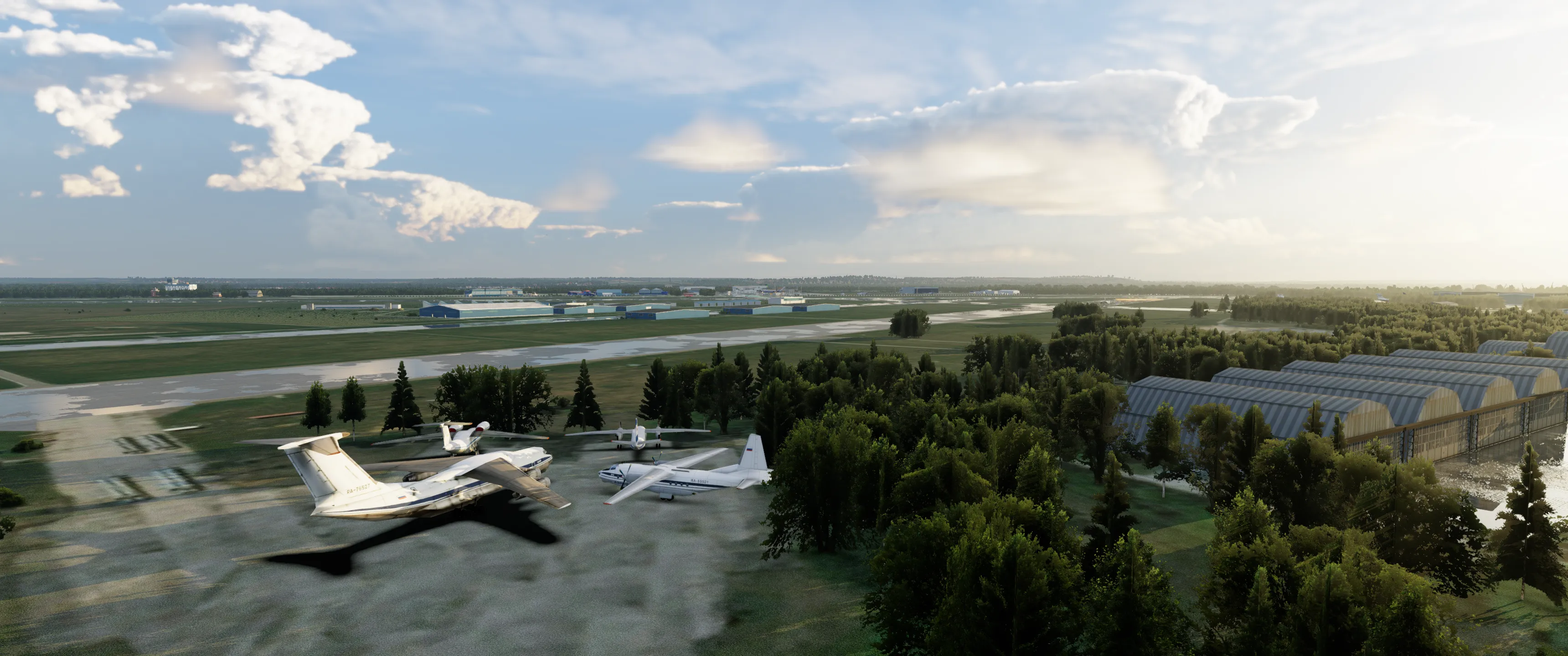 Аэропорт UUBW «Жуковский» ( Москва, Россия )