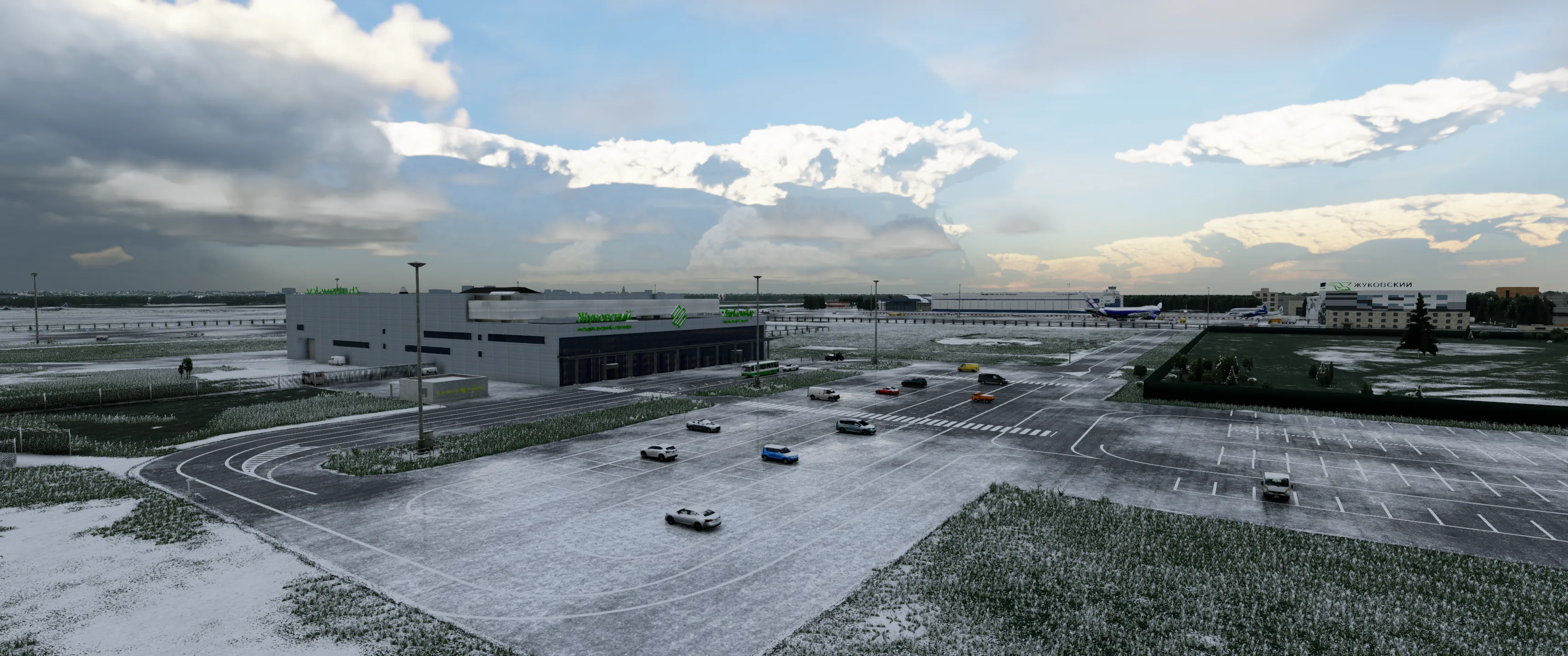 Аэропорт UUBW «Жуковский» ( Москва, Россия )