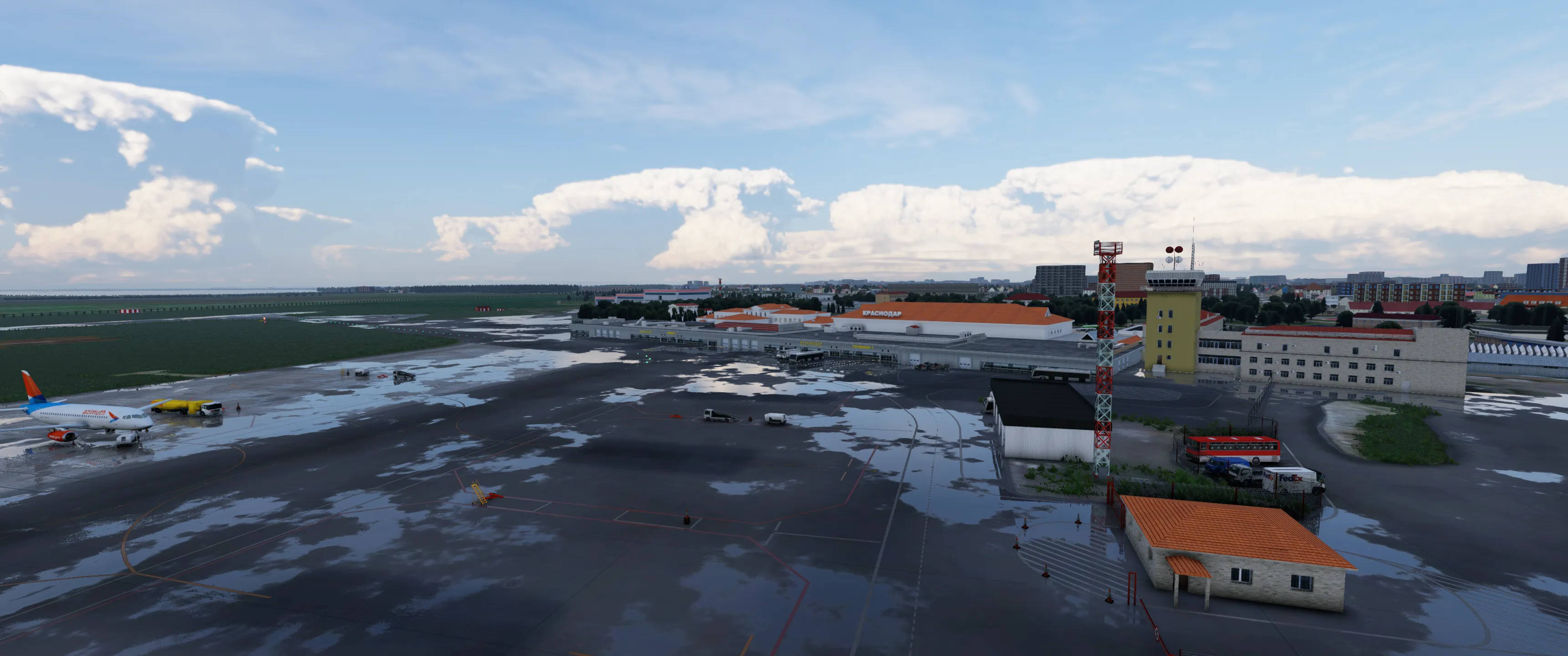 Аэропорт URKK ( Краснодар, Россия )