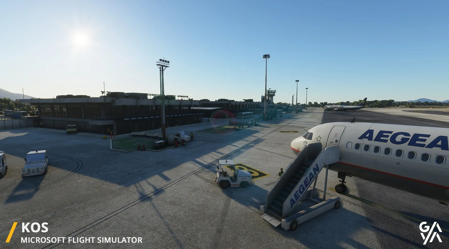 Аэропорт LGKO ( о. Кос, Греция )