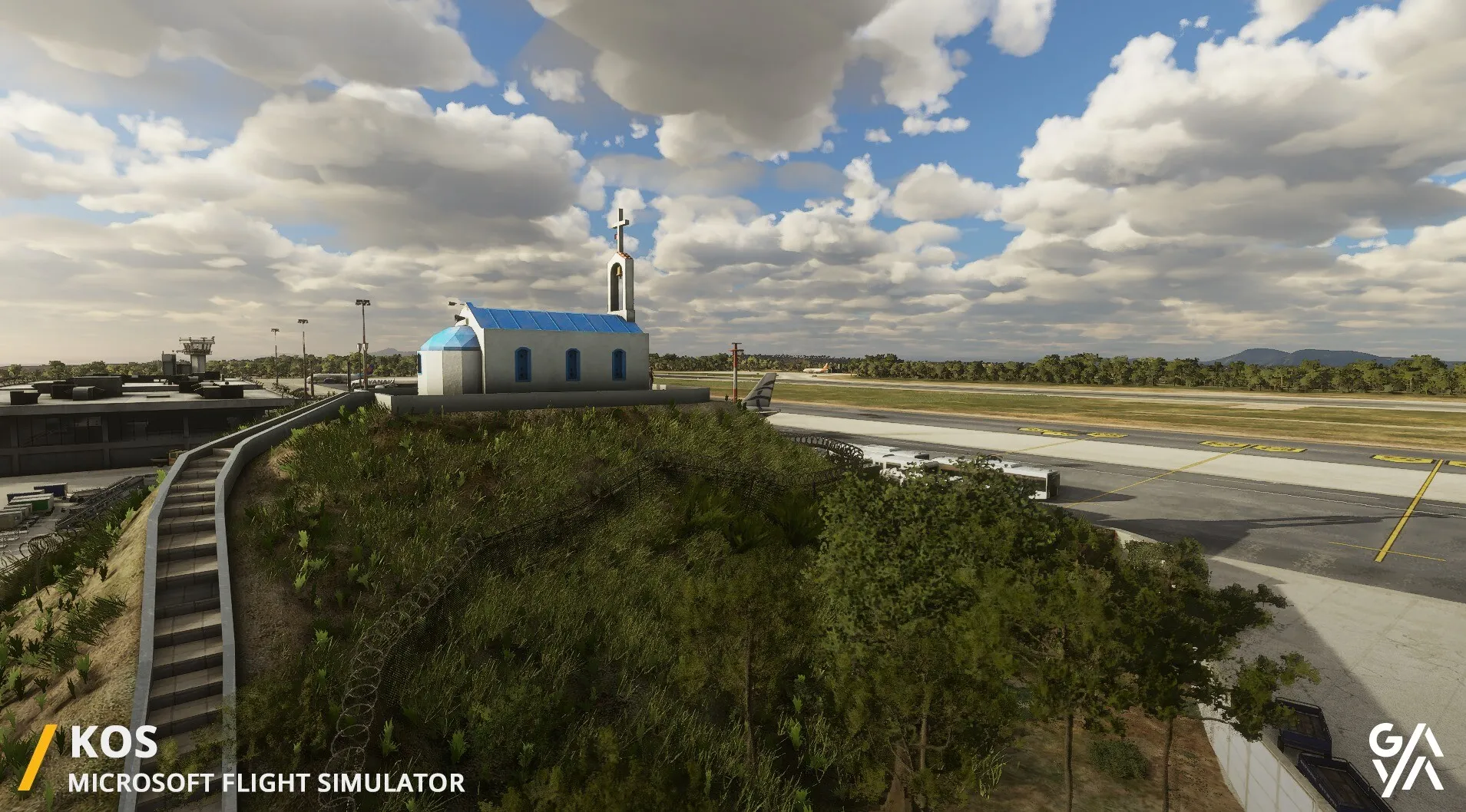 Аэропорт LGKO ( о. Кос, Греция )