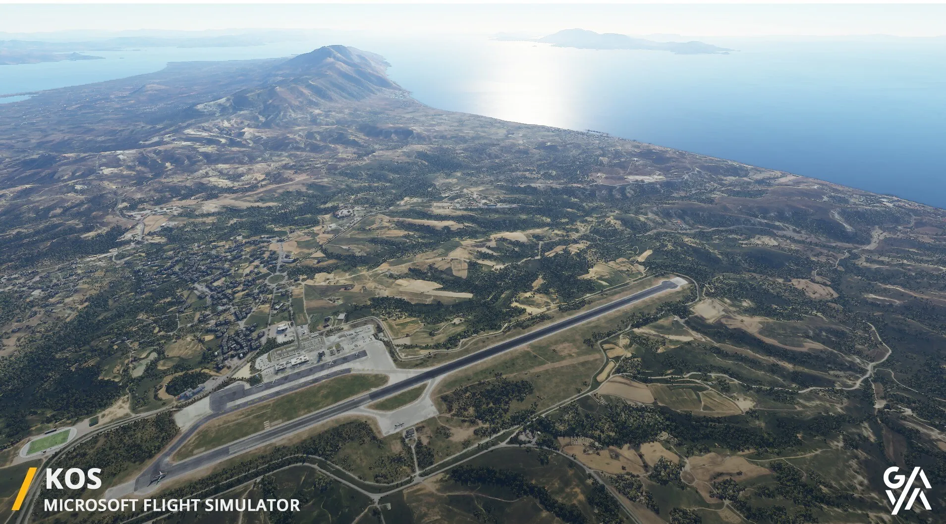 Аэропорт LGKO ( о. Кос, Греция )