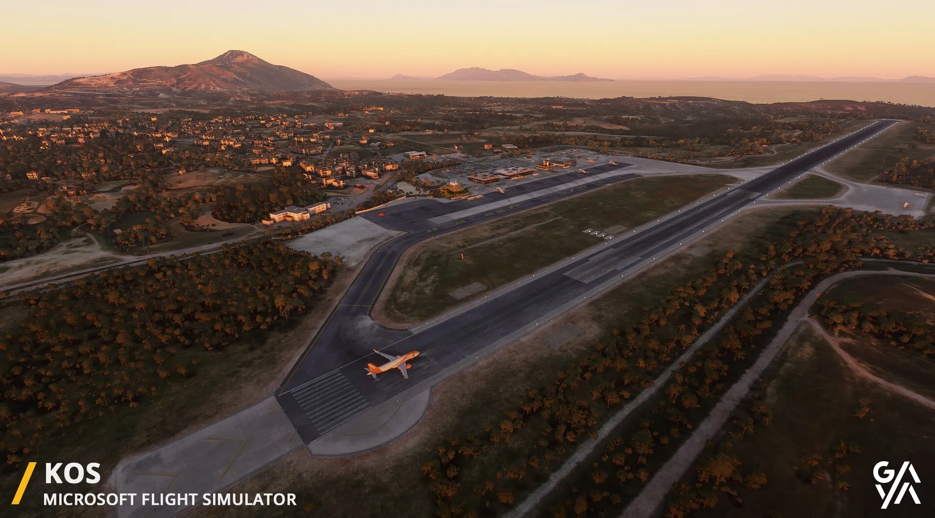 Аэропорт LGKO ( о. Кос, Греция )