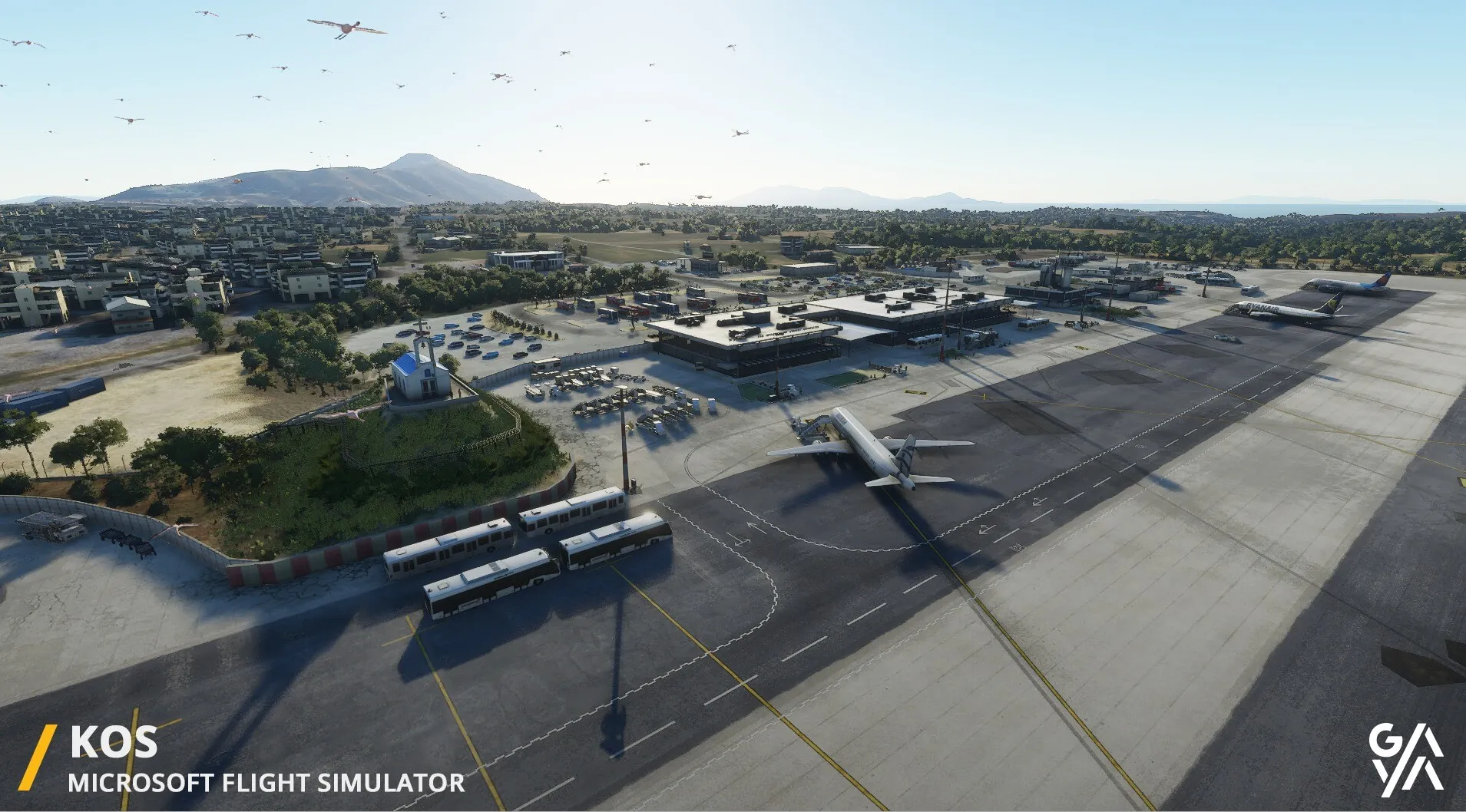 Аэропорт LGKO ( о. Кос, Греция )